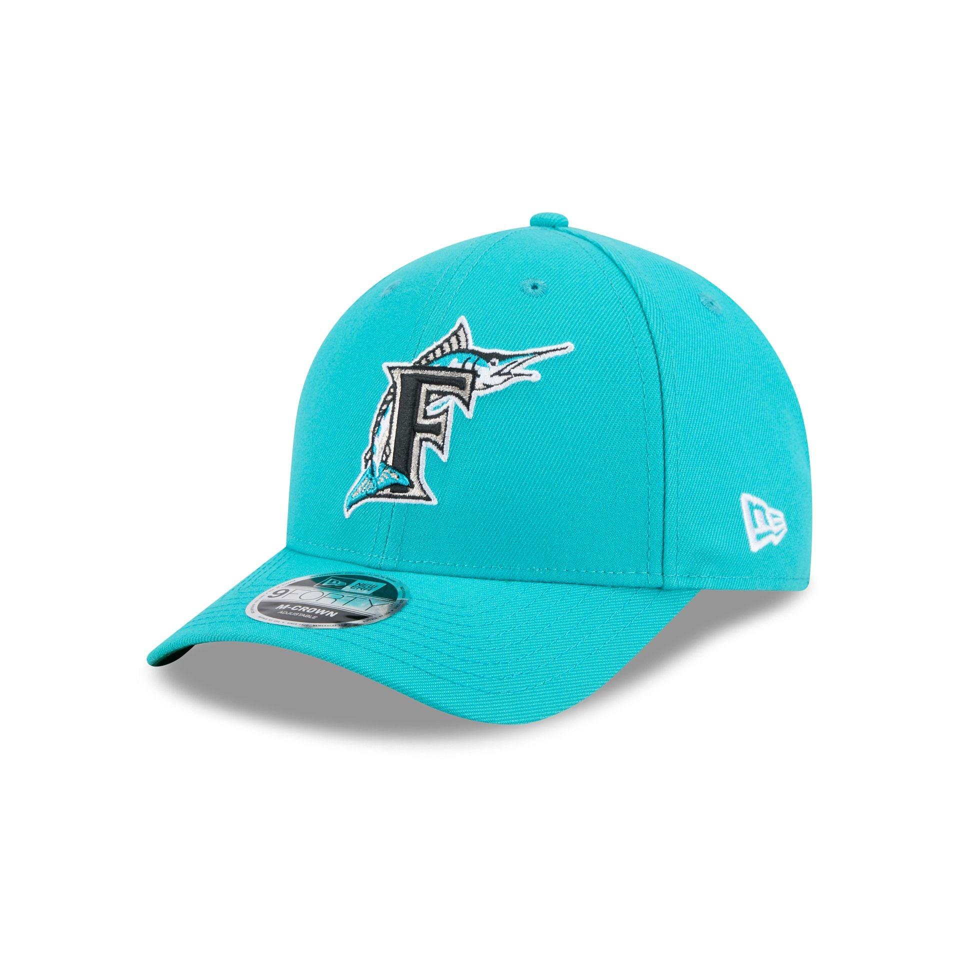 Miami Marlins Hall of Fame 2025 9FORTY M-Crown Snapback Hat Male Product Image
