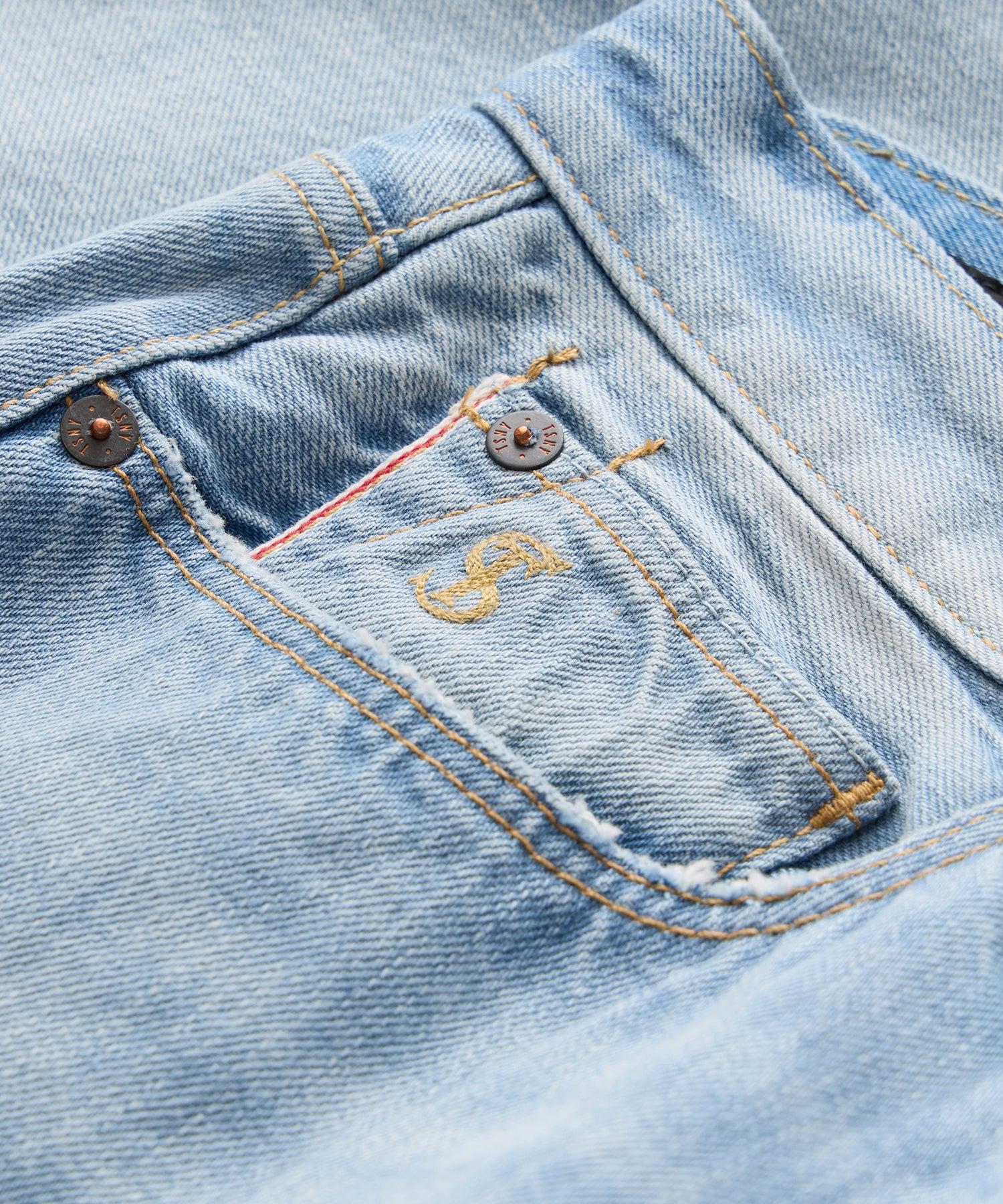 Slim Selvedge Jean in Light Indigo Product Image