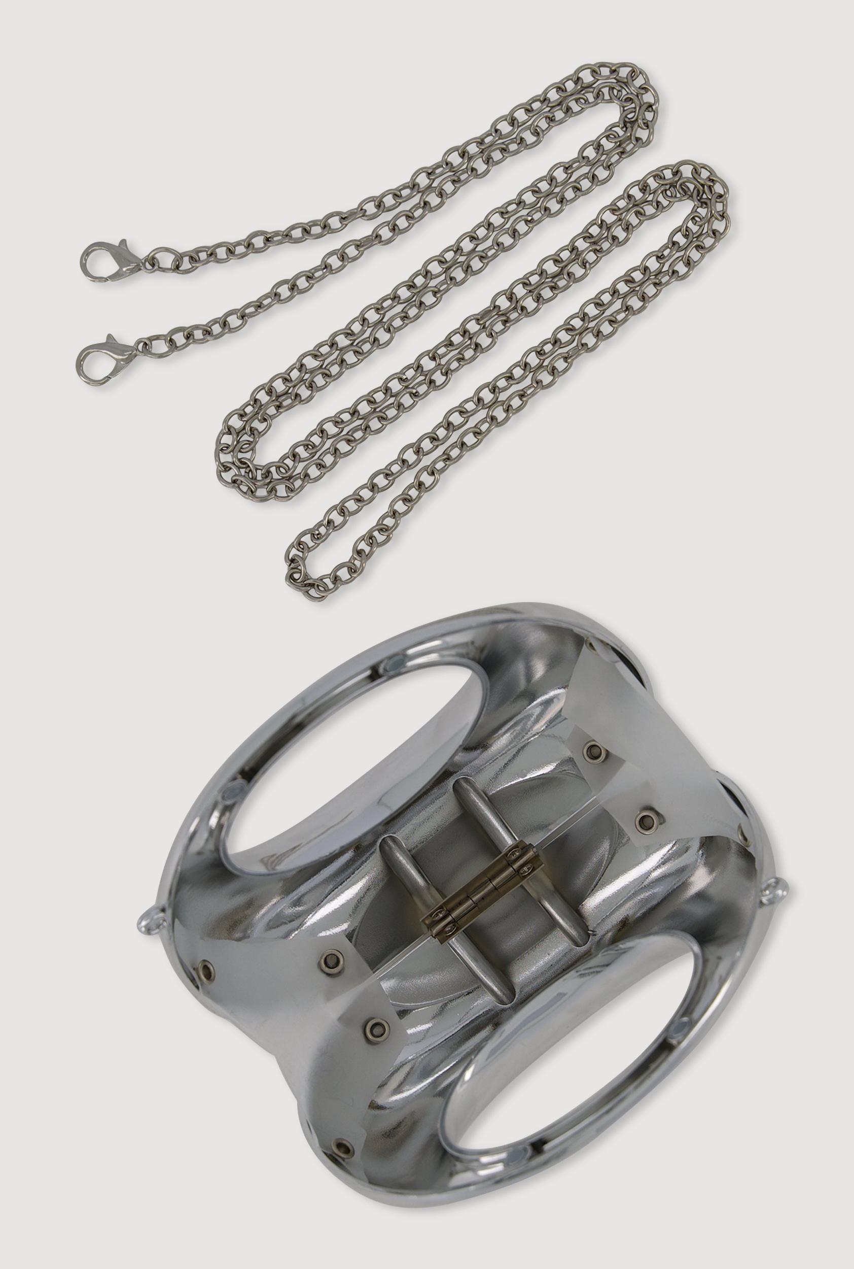 Rhinestone Assorted Charm Chain Bracelet Trio Male Product Image