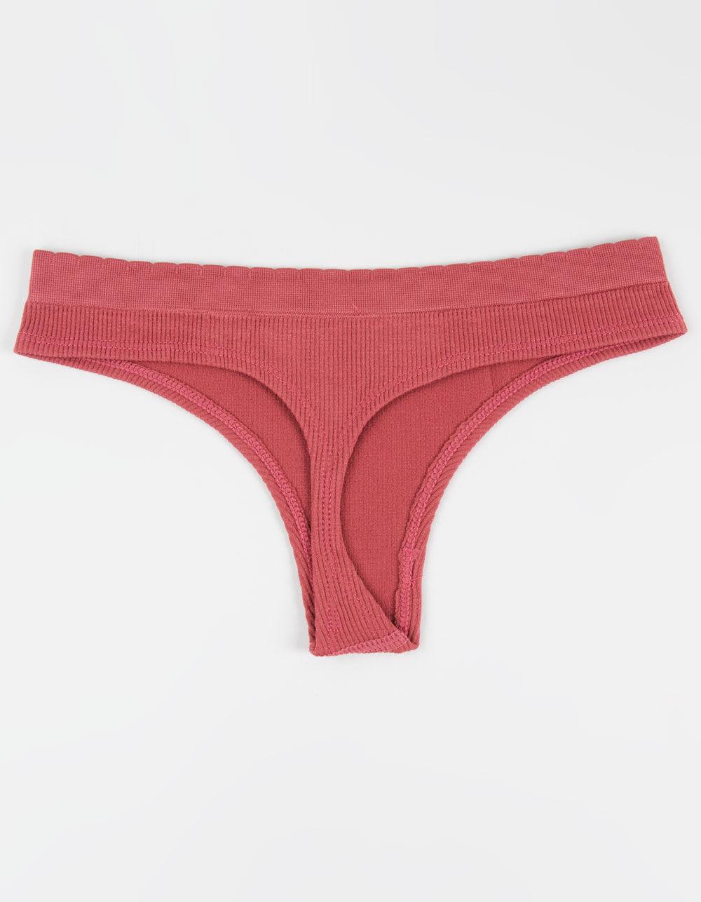FULL TILT Seamless Thong - BUBBLEGUM Product Image