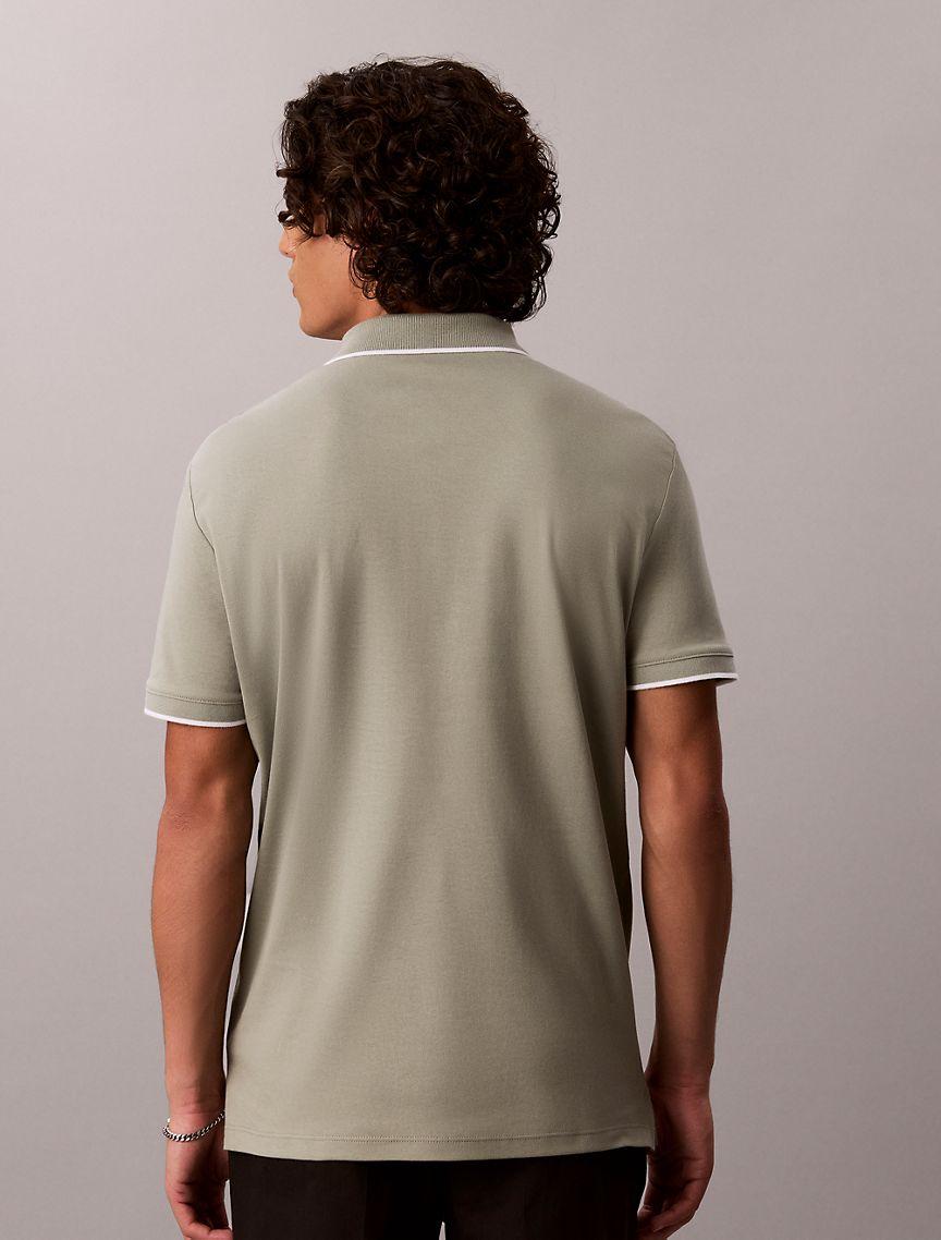 Liquid Touch Tipped Polo Shirt Product Image