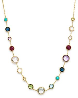 Womens Lollipop Lollitini 18K Yellow Gold & Multi-Stone Necklace Product Image