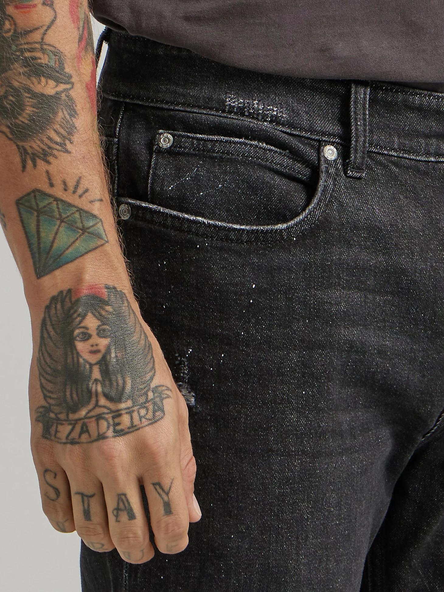 Men's Regular Straight Distressed Jean | Men's Jeans | Lee® Product Image