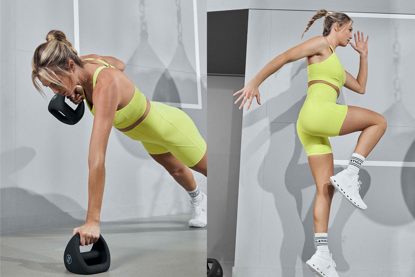 High Rise Mid Length Bike Short 615 Product Image