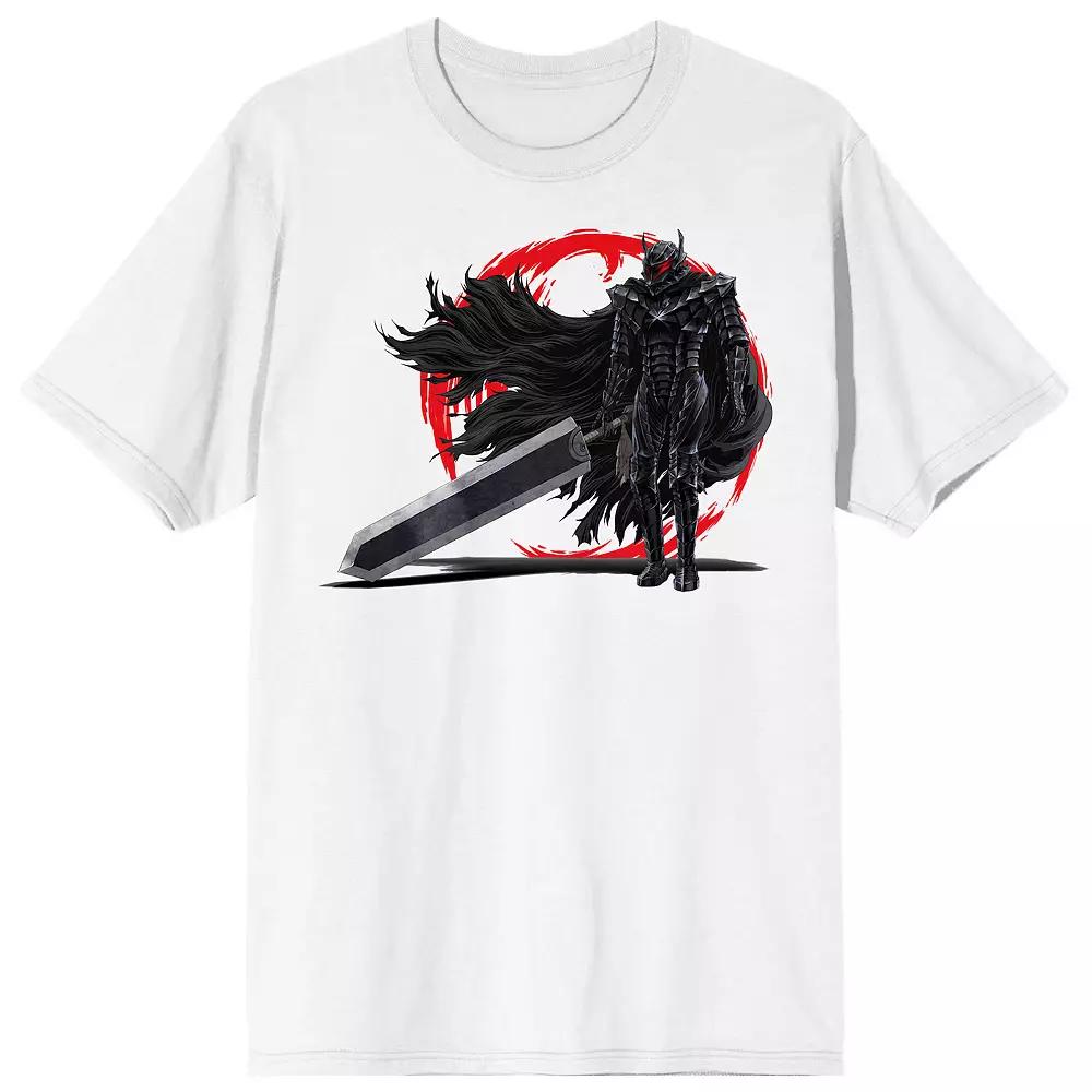 Men's Berserk Anime Character Guts Tee, Size: Large, White Product Image