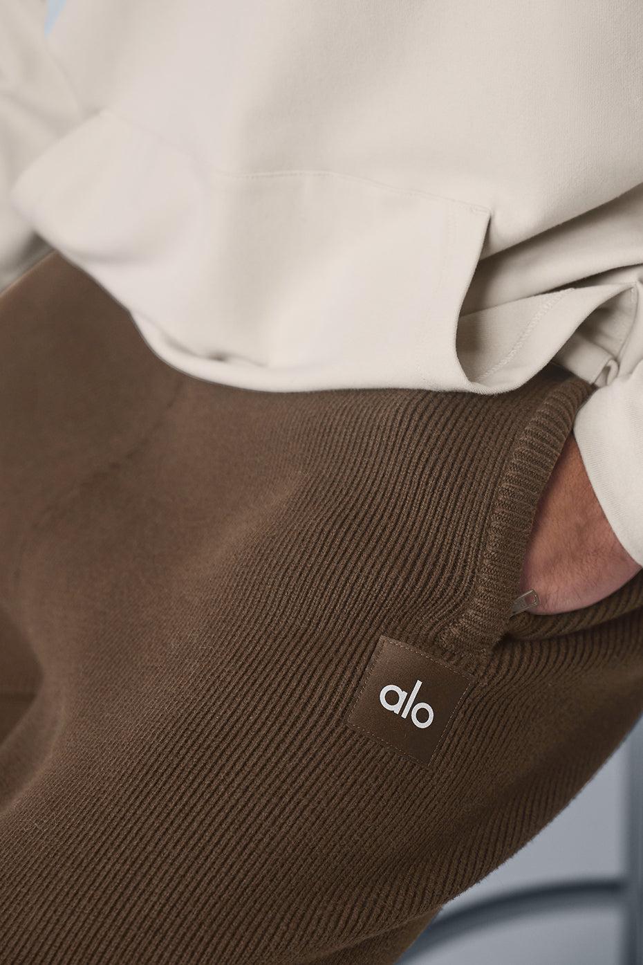 Scholar Straight Leg Sweatpant - Espresso Product Image