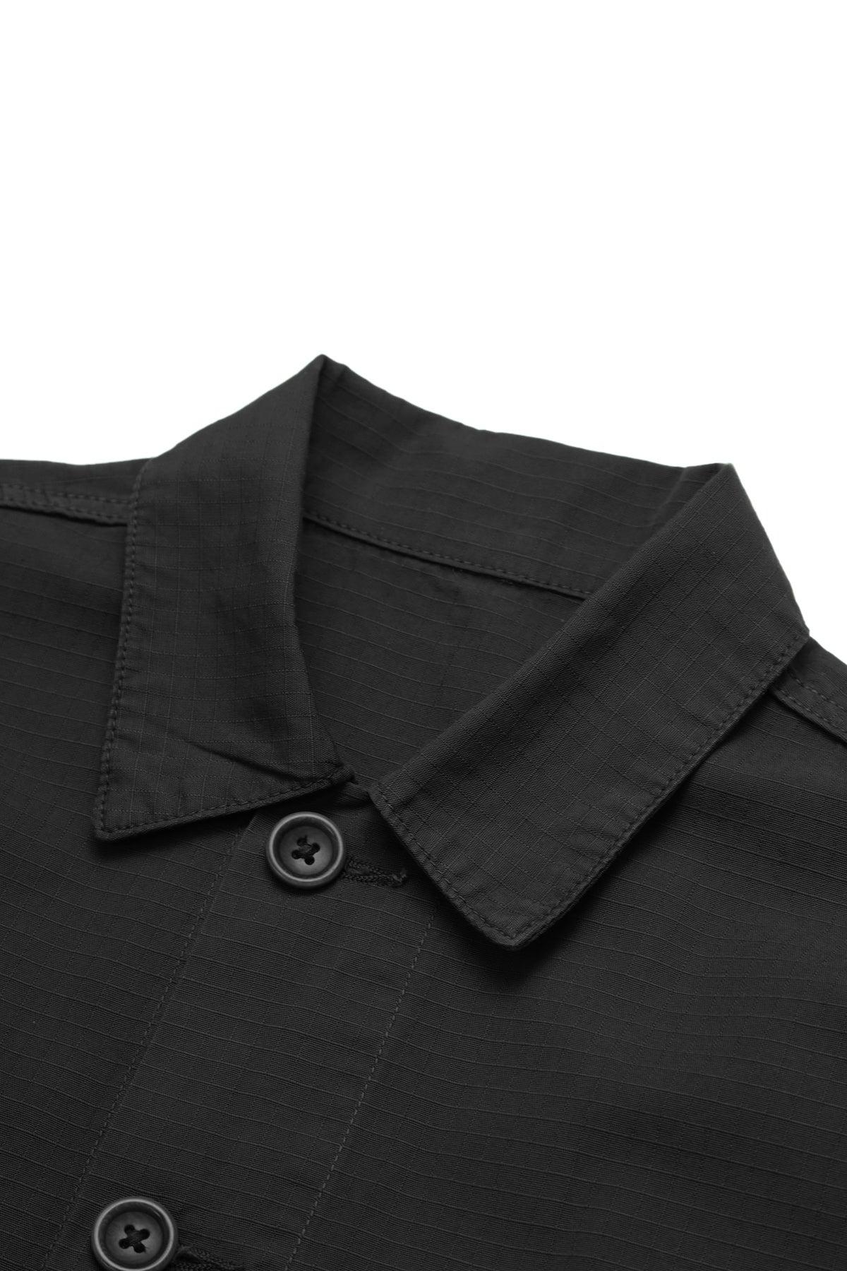 Ripstop Chore Shirt - Black Product Image