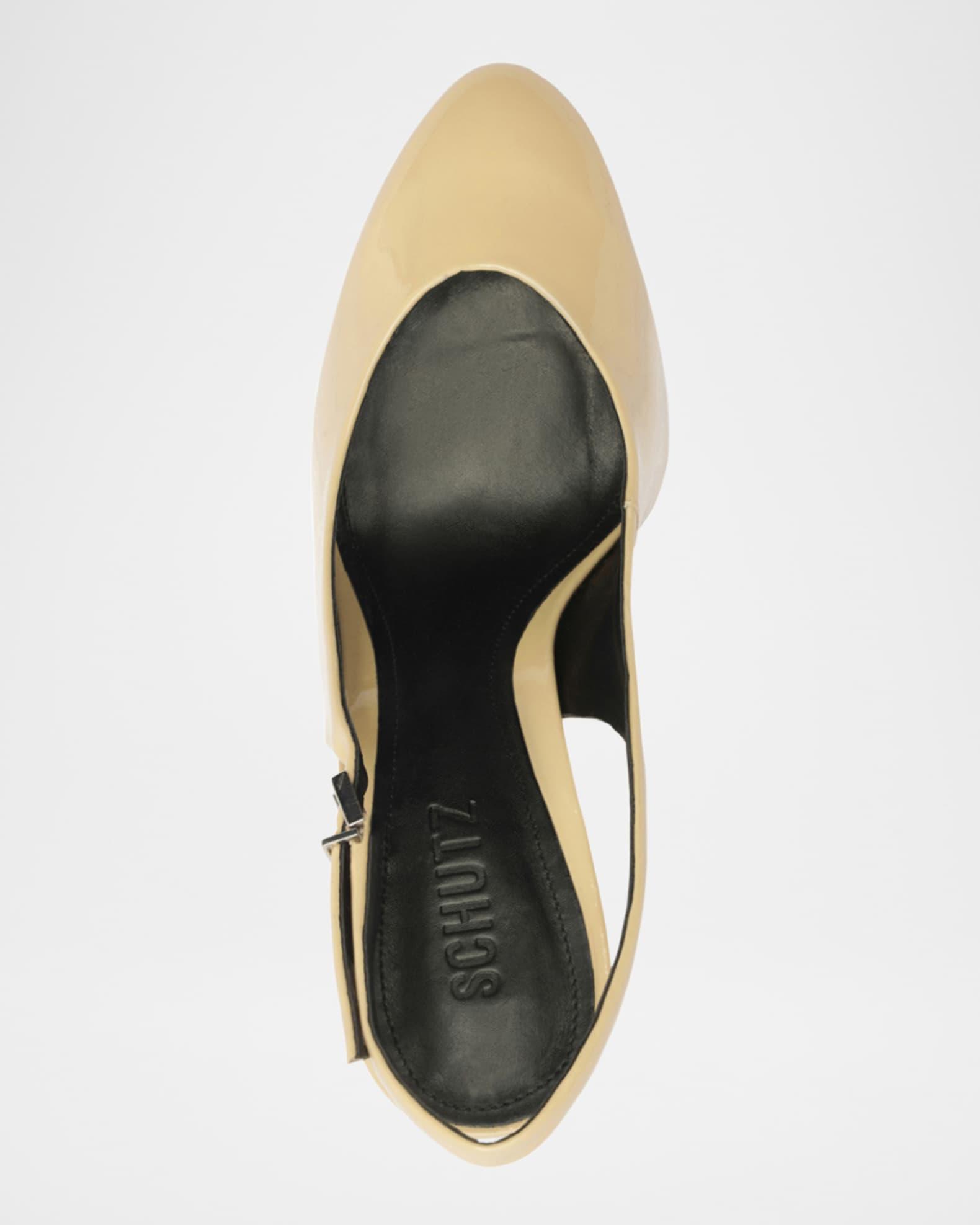 Geraldine Patent Slingback Pumps Product Image