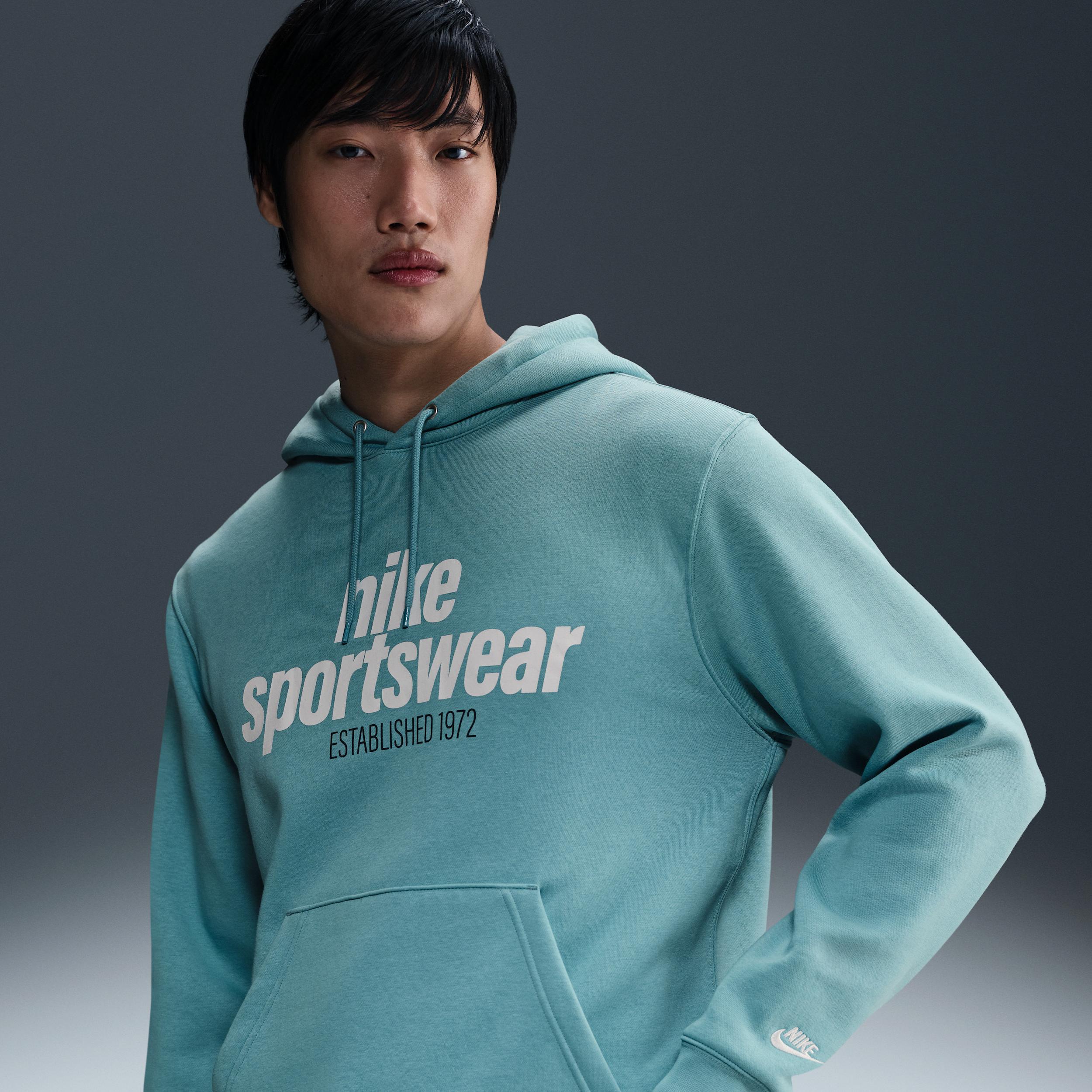 Mens Nike Sportswear Club Fleece Retro Pullover Hoodie Product Image