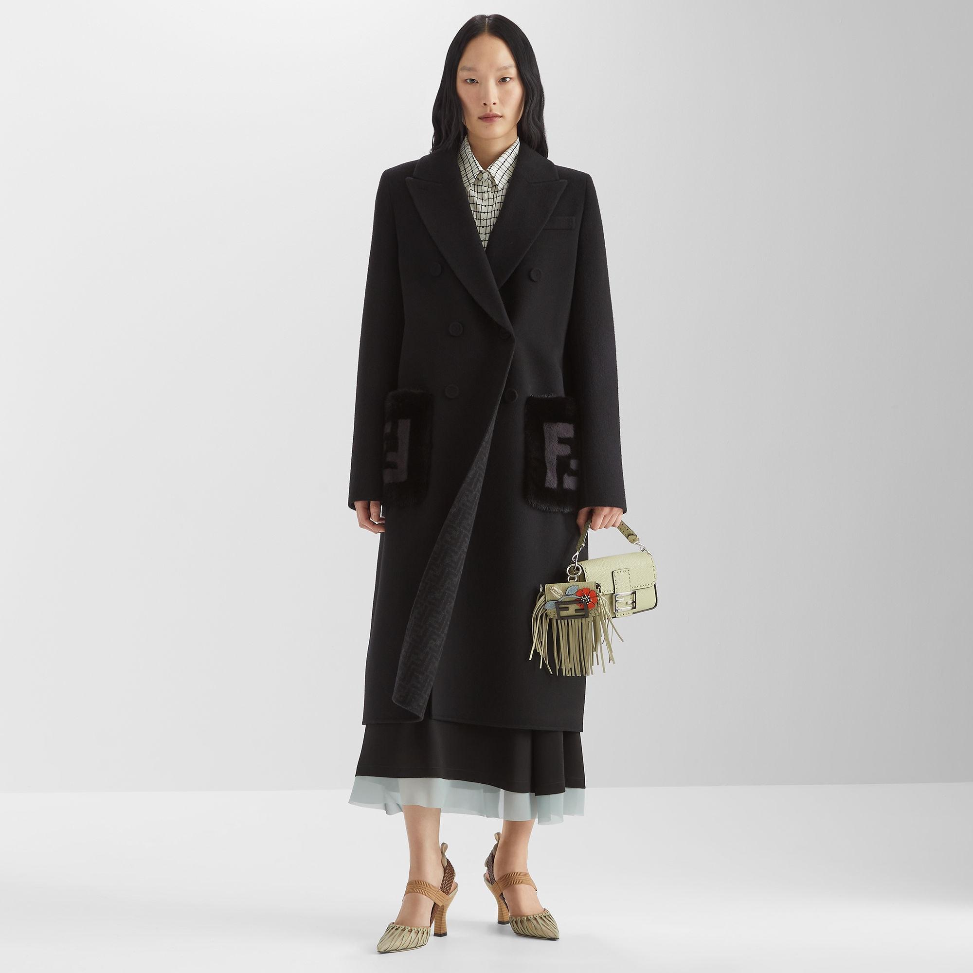 Baguette MiniSage green Selleria bag with 309 hand-sewn topstitches Product Image