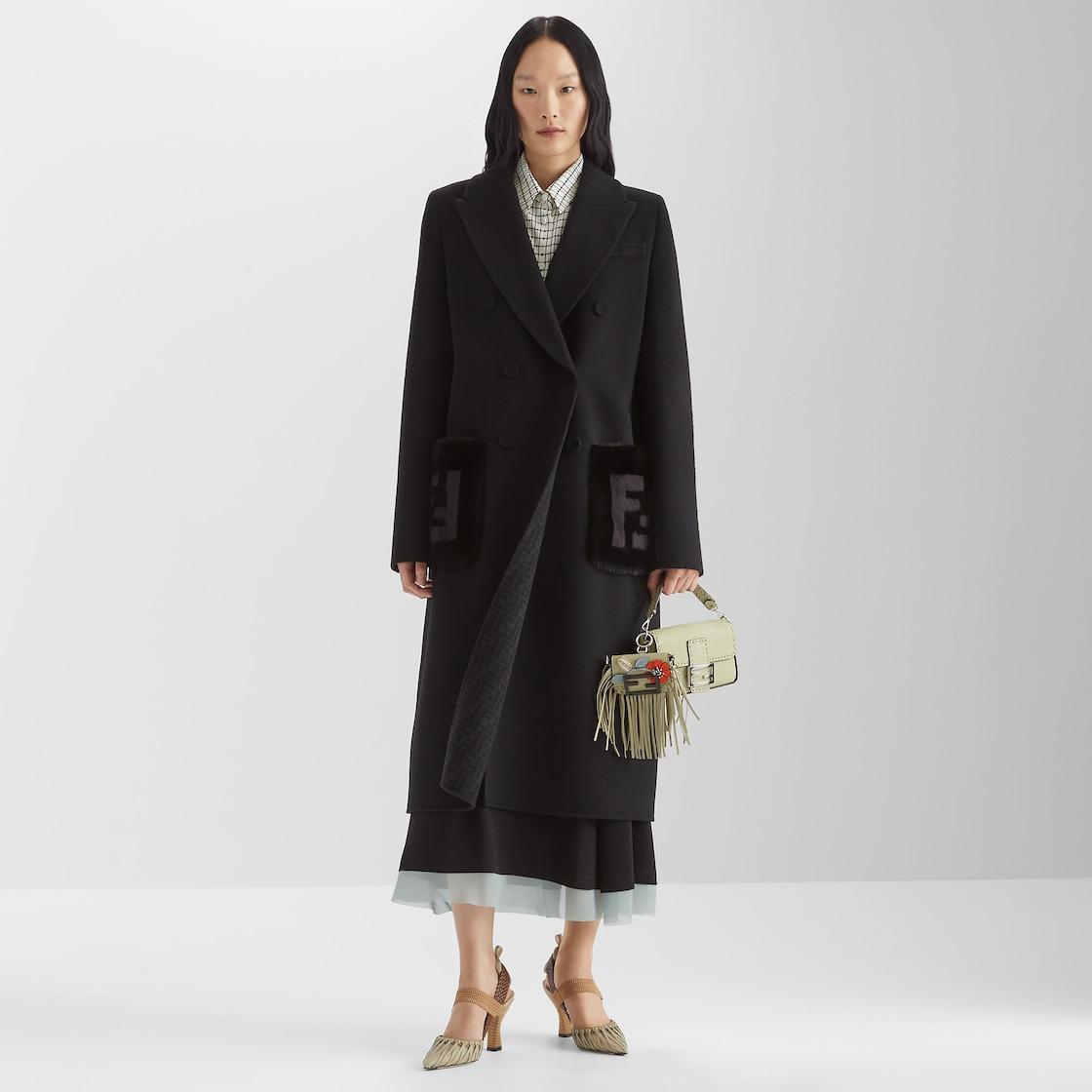 Baguette MiniSage green Selleria bag with 309 hand-sewn topstitches Product Image