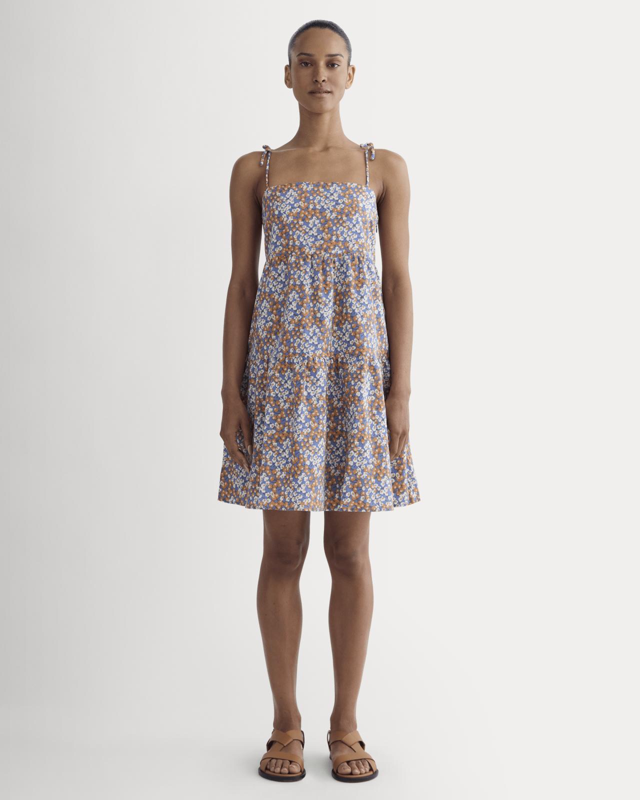 Womens Gauze Mini Tiered Dress by Everlane Product Image