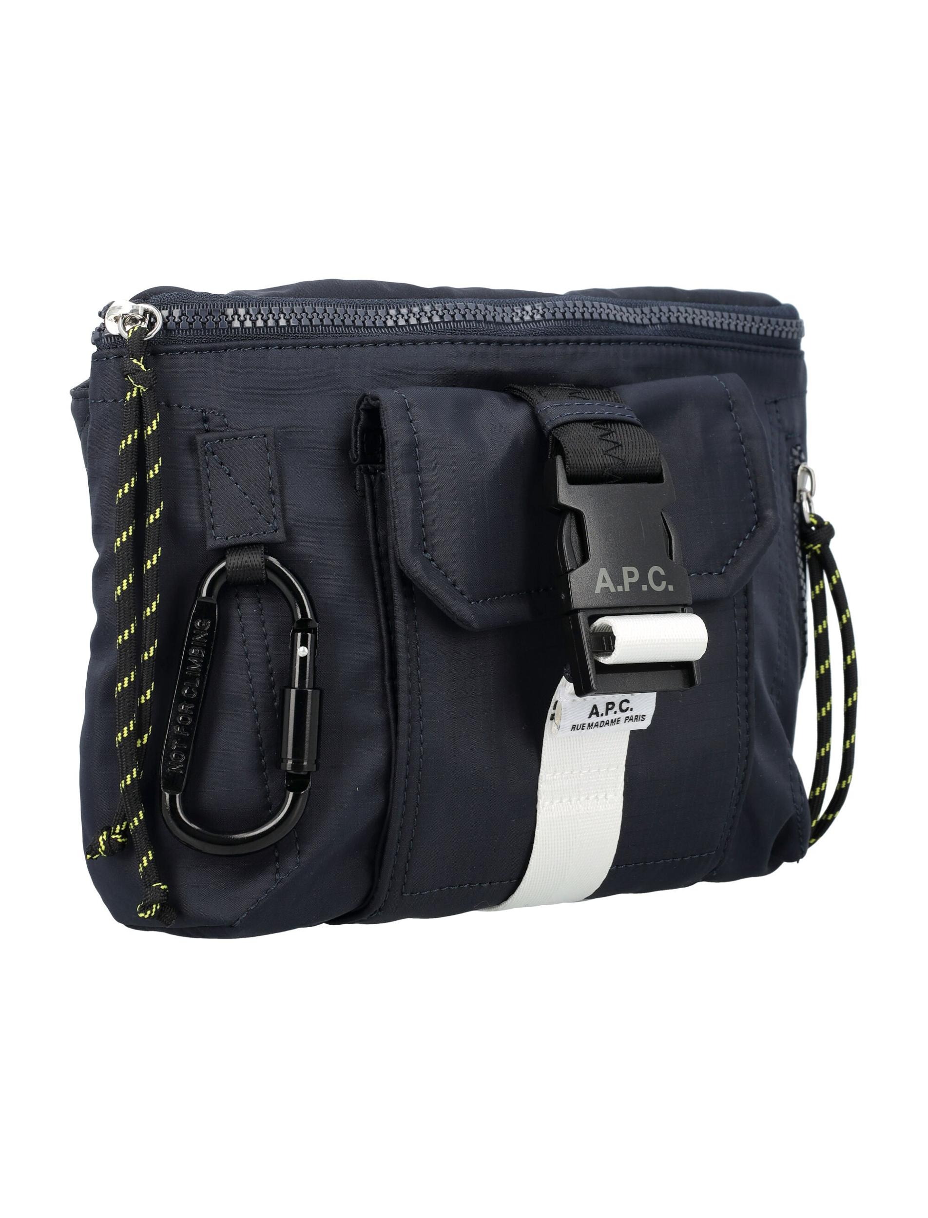 APC A.p.c. Banane Trek Shoulder Bag In Dark Navy Product Image