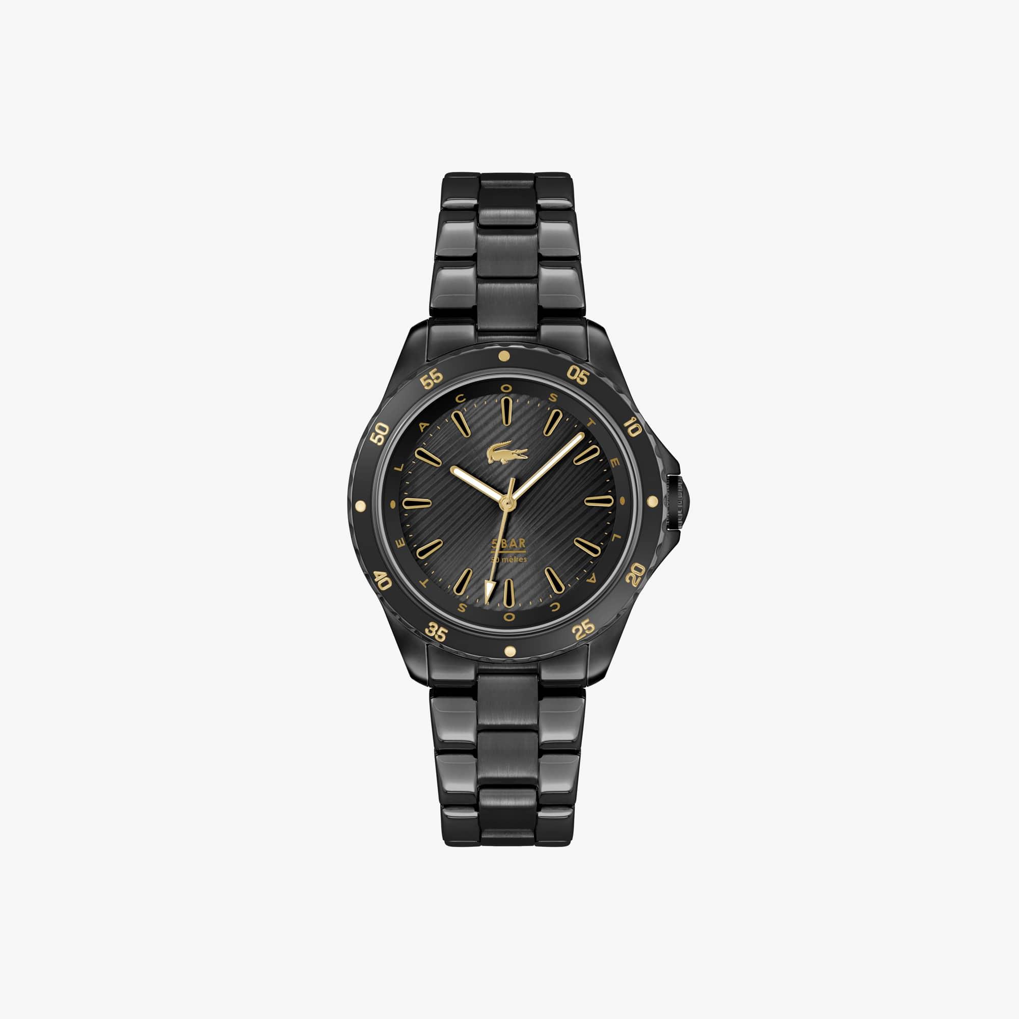 Three Hand Crocorigin Leather Watch Product Image