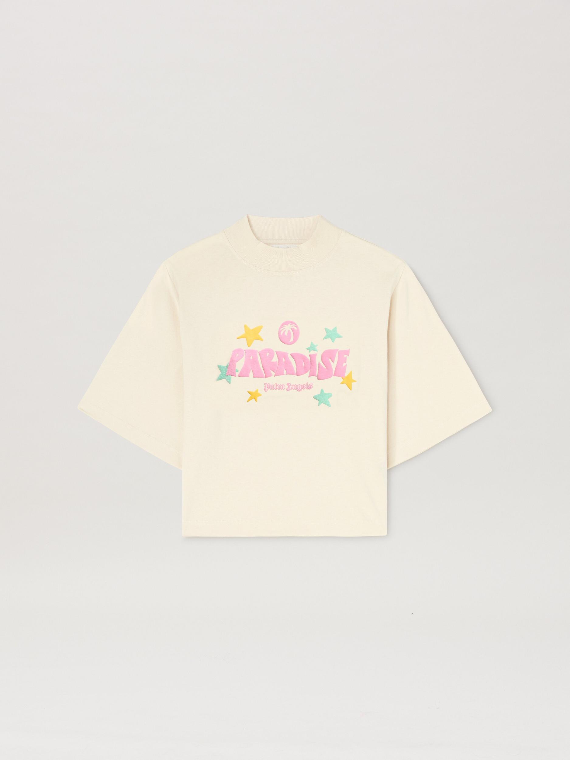 PARADISE PALM CROPPED TEE Product Image