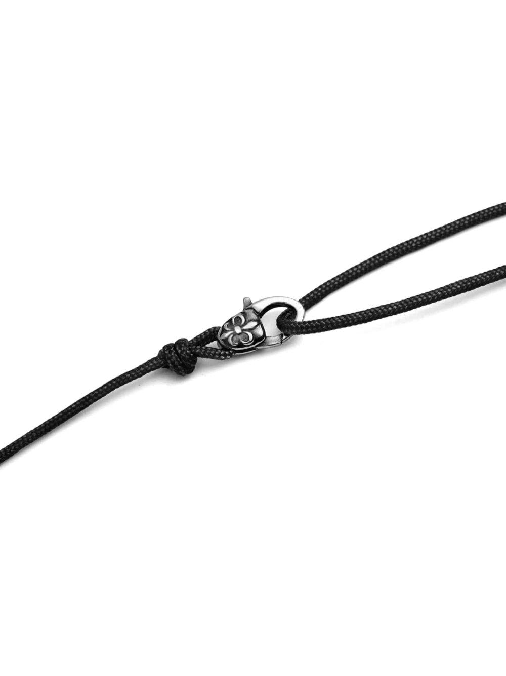 Fleur-de-Lis embossed cord bracelet Product Image