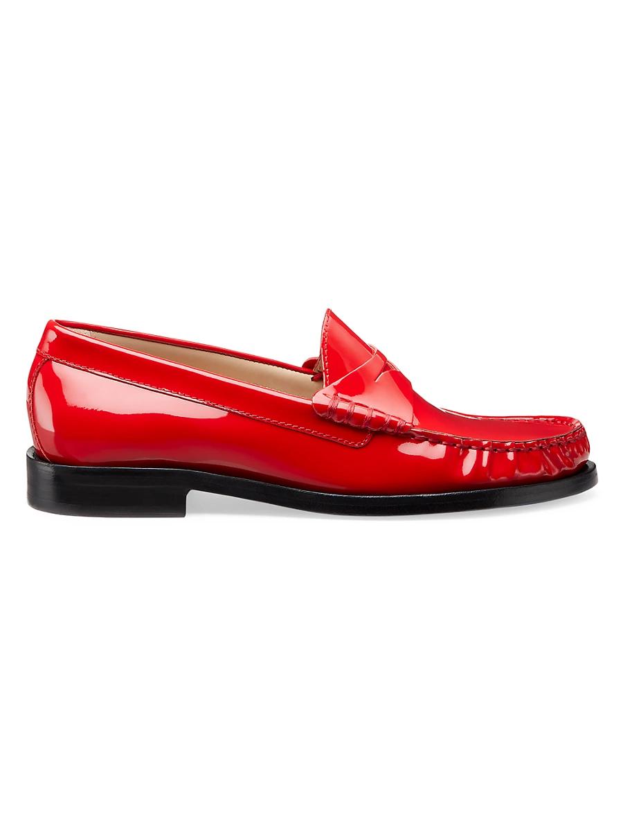 Womens Lottie Patent Leather Loafers Product Image