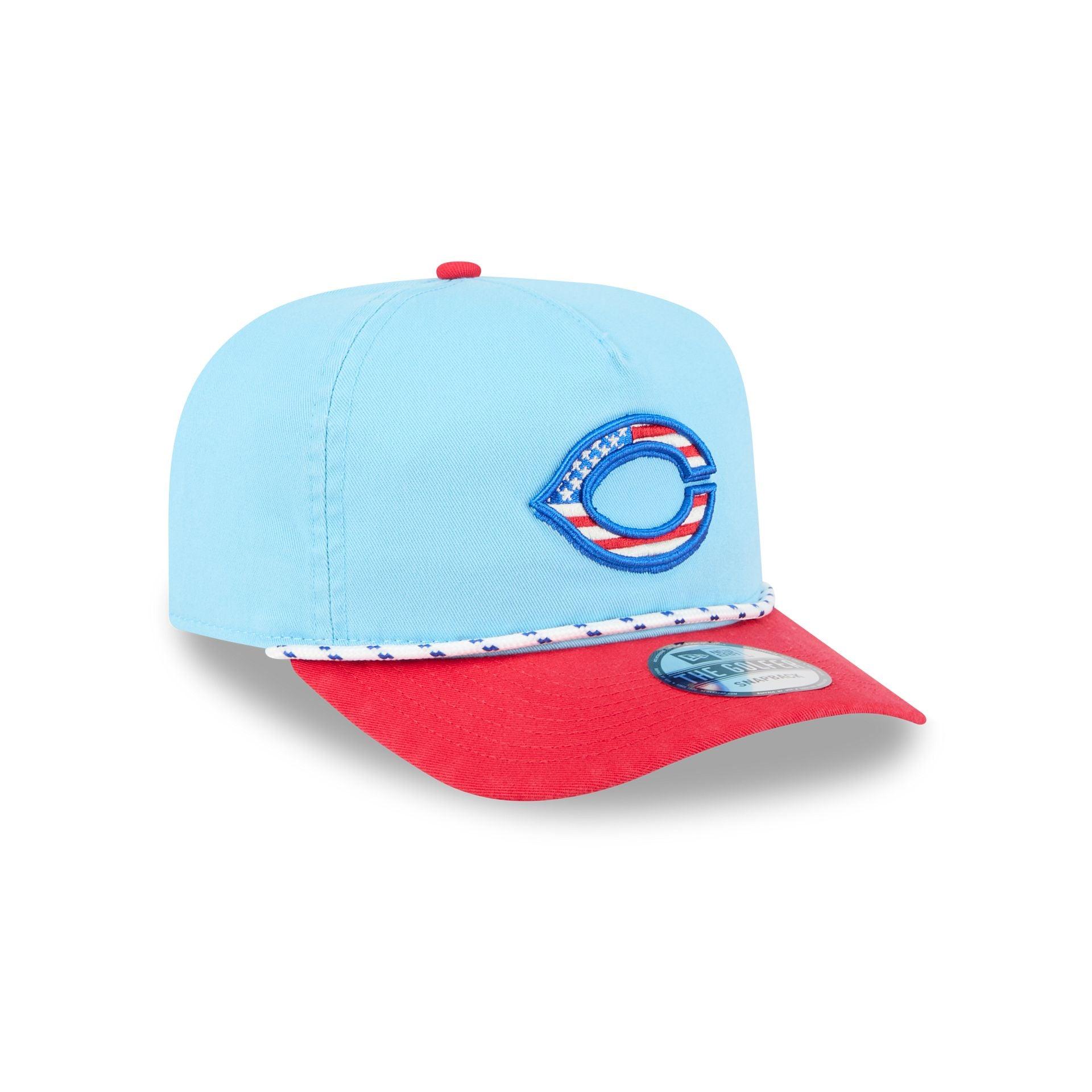 Cincinnati Reds Independence Day 2025 Golfer Hat Male Product Image