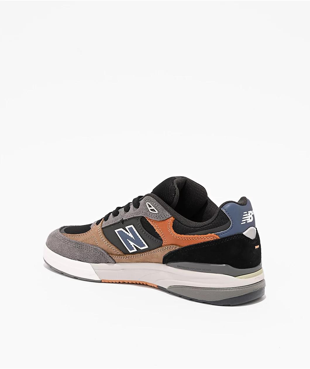 New Balance Numeric 933 Reynolds Tan & Grey Skate Shoes Product Image