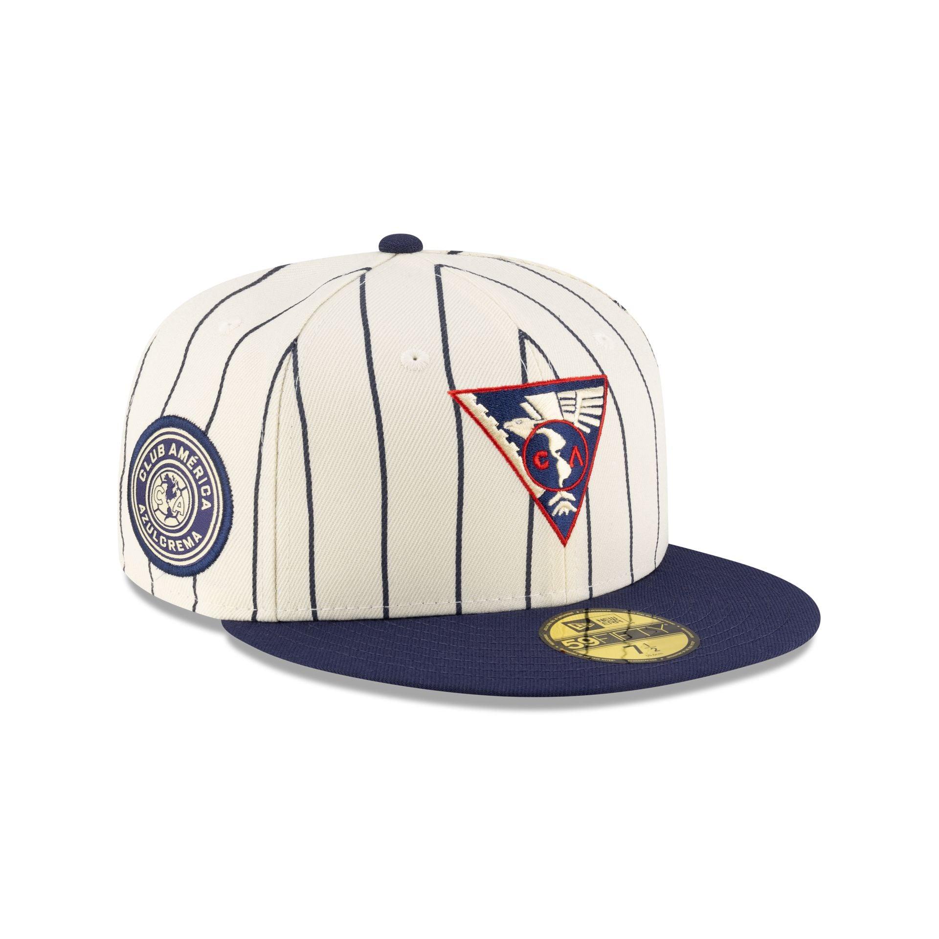 Cruz Azul Retro Pinstripe 59FIFTY Fitted Hat Male Product Image