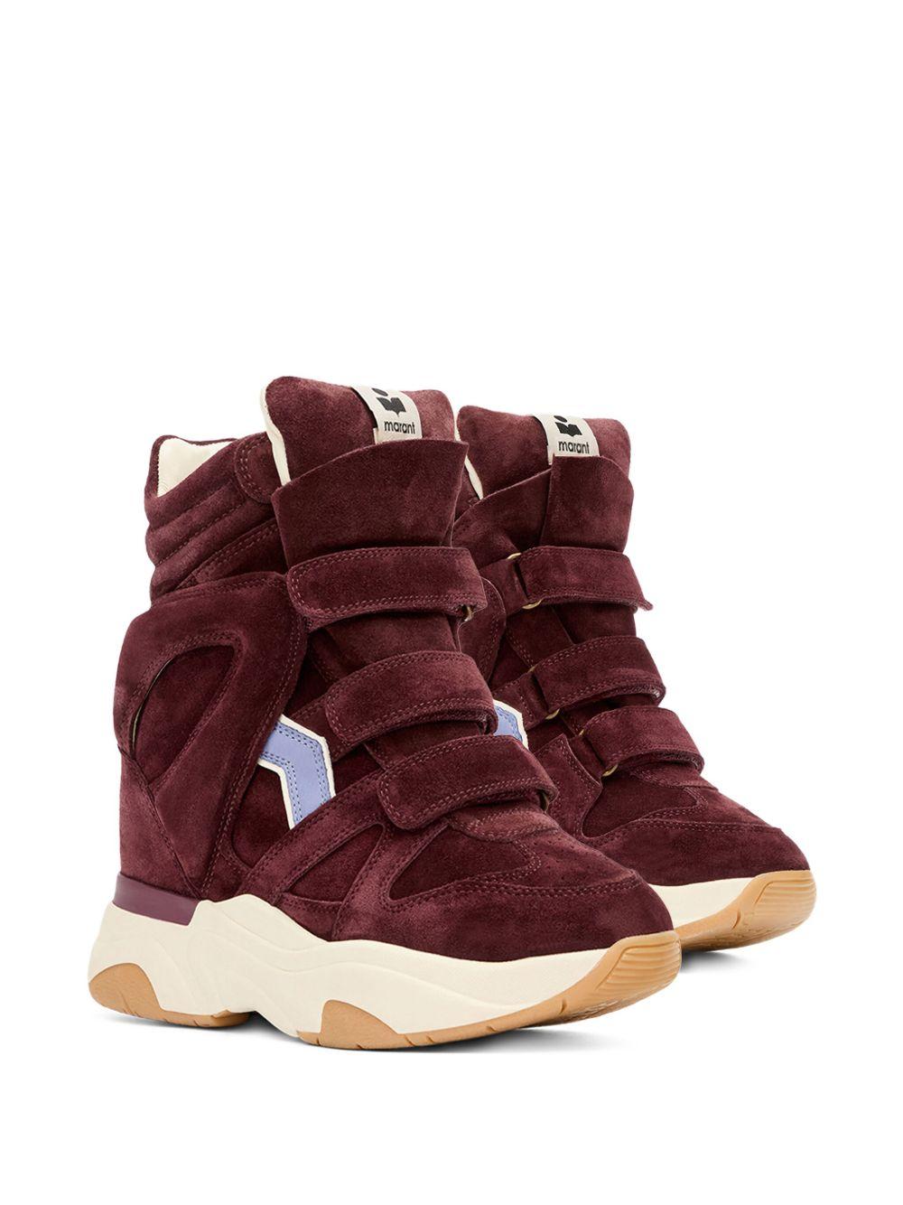 Balskee suede panelled wedge sneakers Product Image