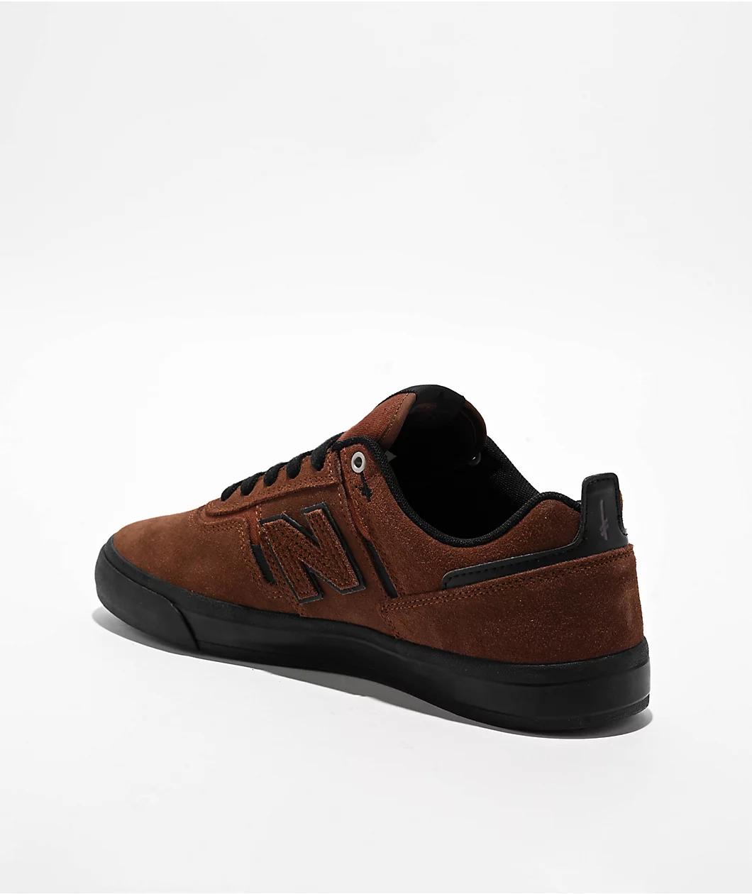 New Balance Numeric x Deathwish 306 Jamie Foy Deathwish Brown & Black Skate Shoes Product Image