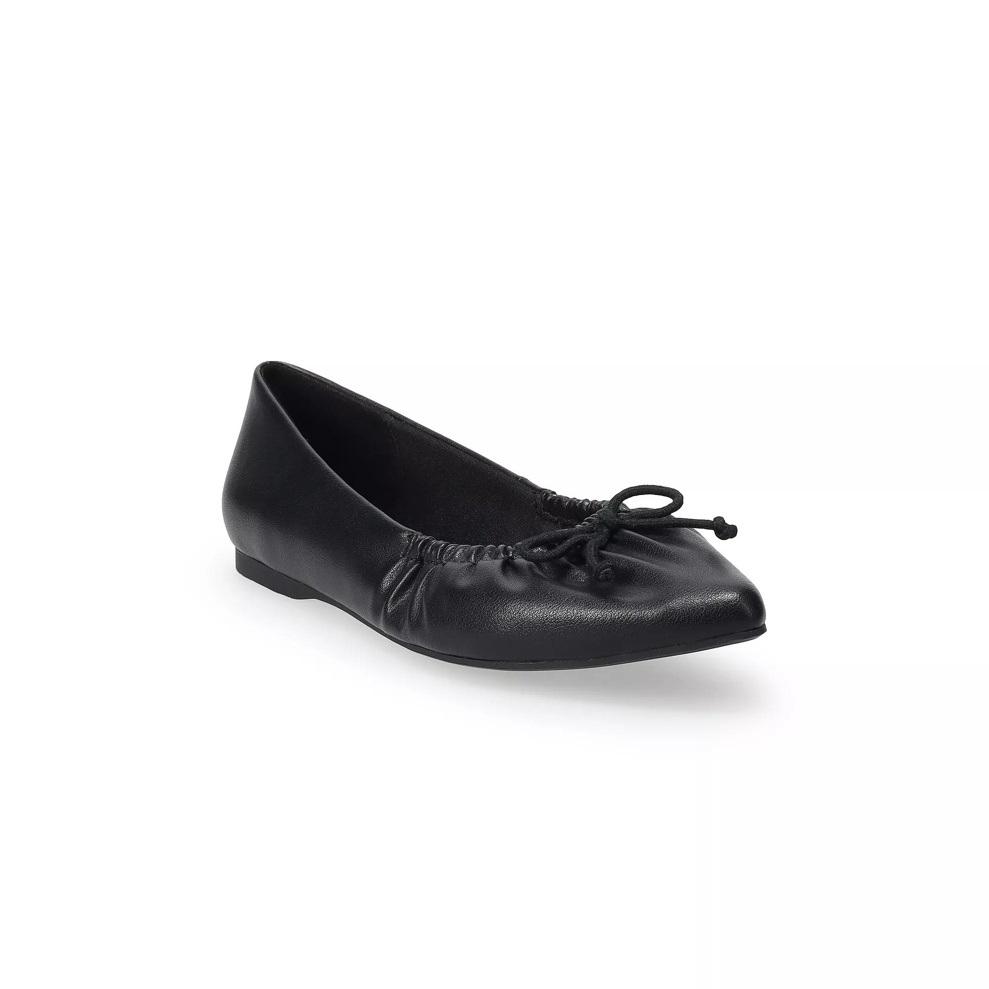 LC Lauren Conrad Norita Women's Gathered Topline Ballet Flats,  Product Image