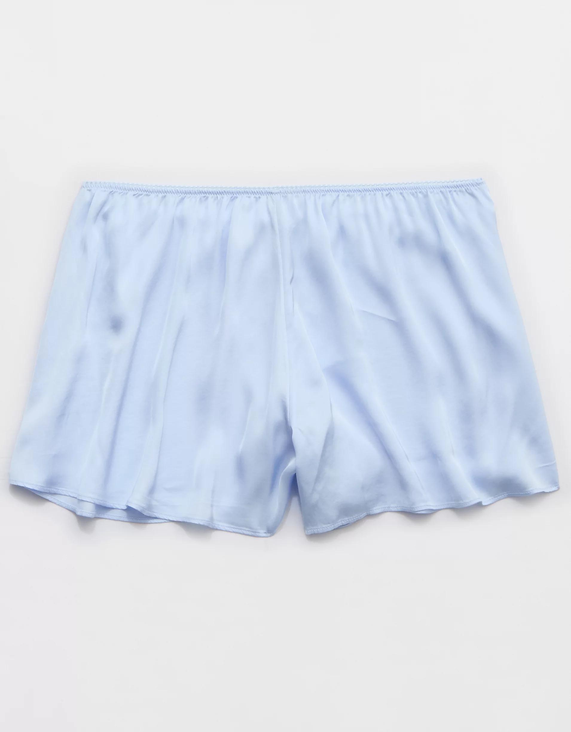 Aerie Off-Duty Satin Flirty Boxer Product Image