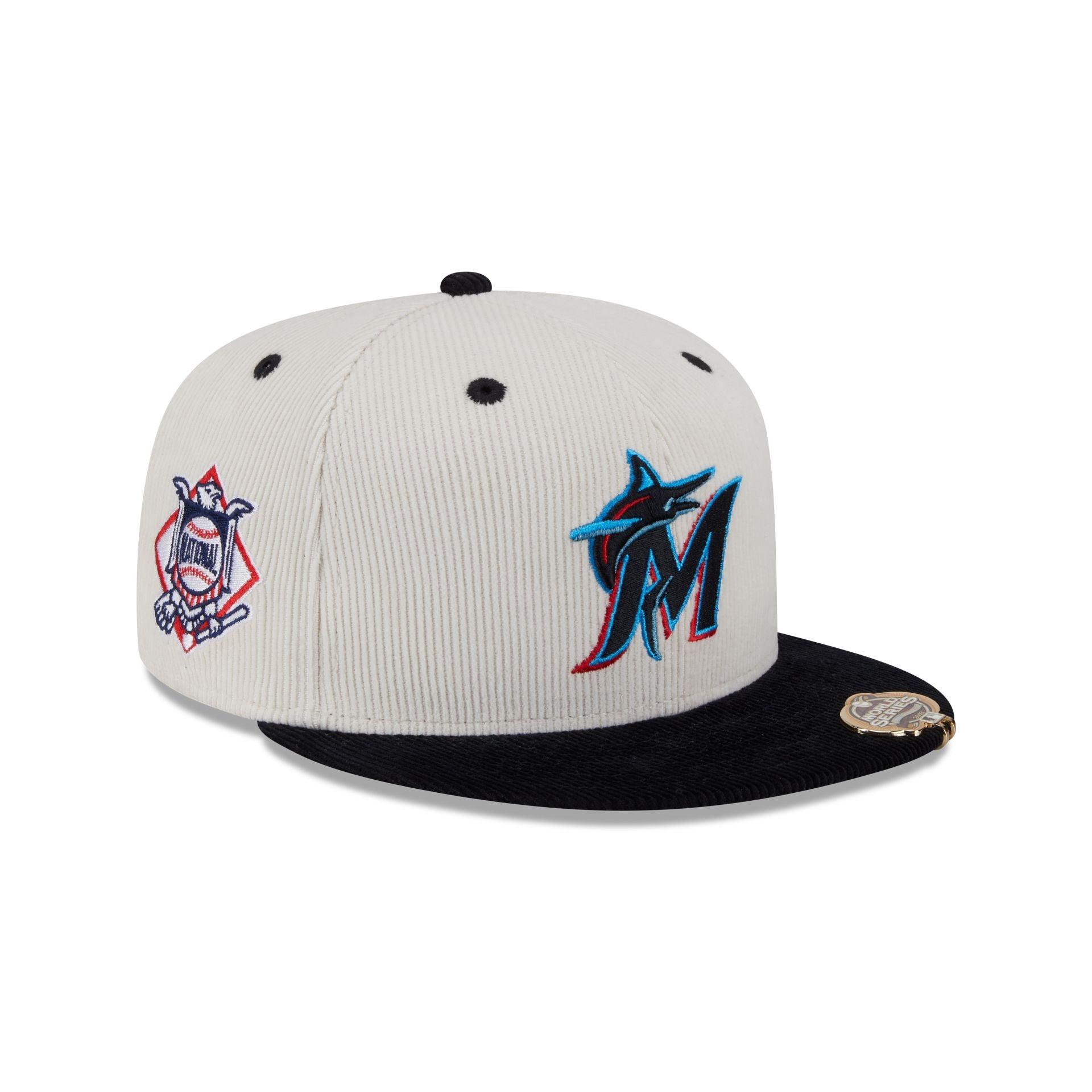 Miami Marlins Two Tone Cord 59FIFTY Fitted Hat Male Product Image
