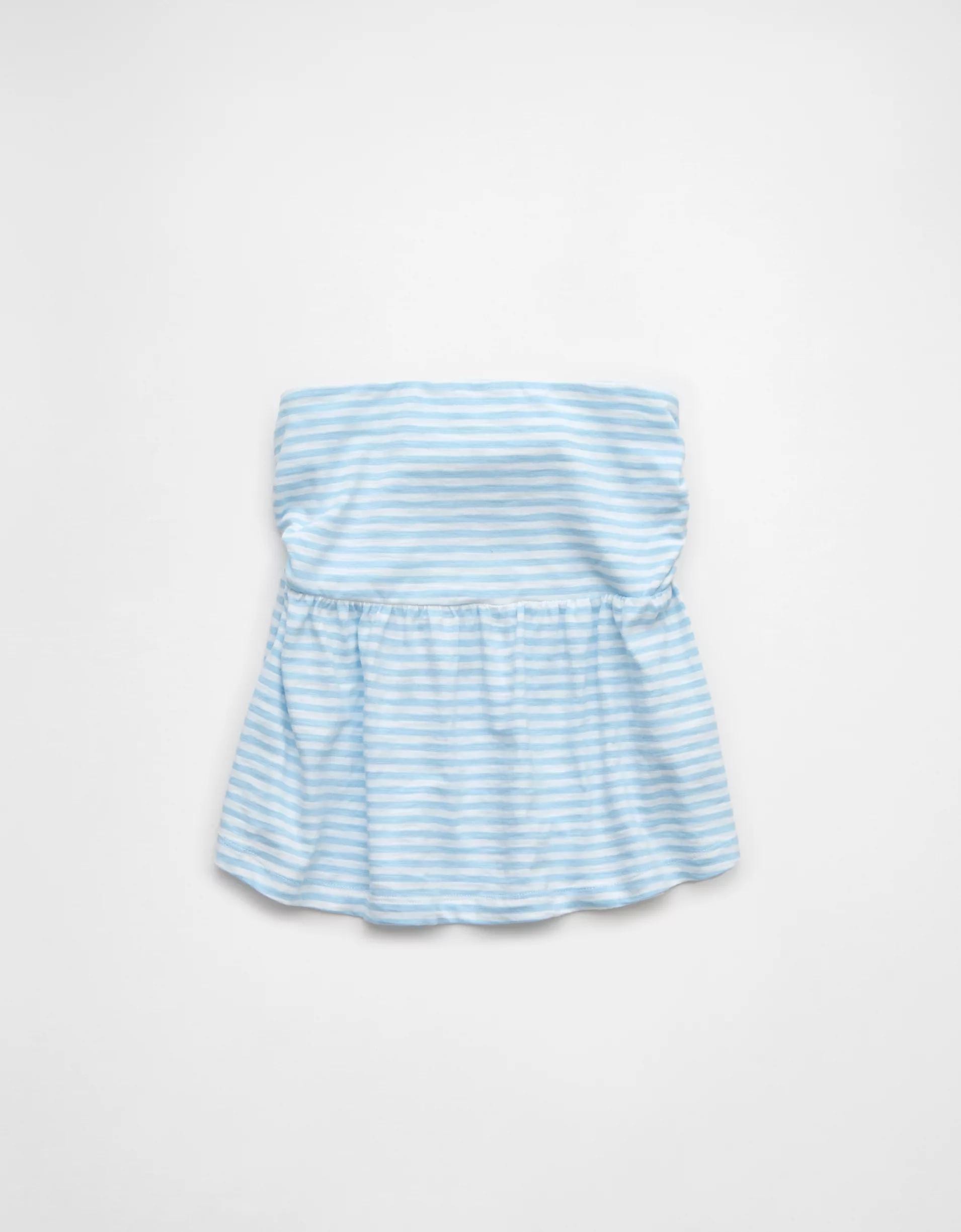 AE Sunchaser Knit Babydoll Tube Top Product Image