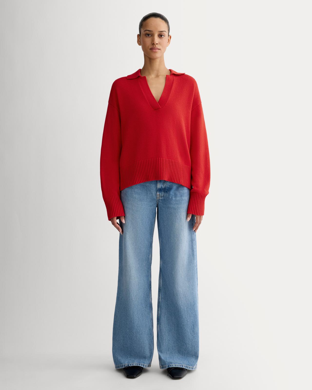 Womens Boxy Polo in Everyday Cotton Shirt by Everlane Product Image