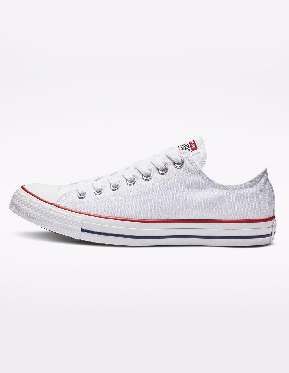 CONVERSE Chuck Taylor All Star White Low Top Shoes - WHITE Product Image