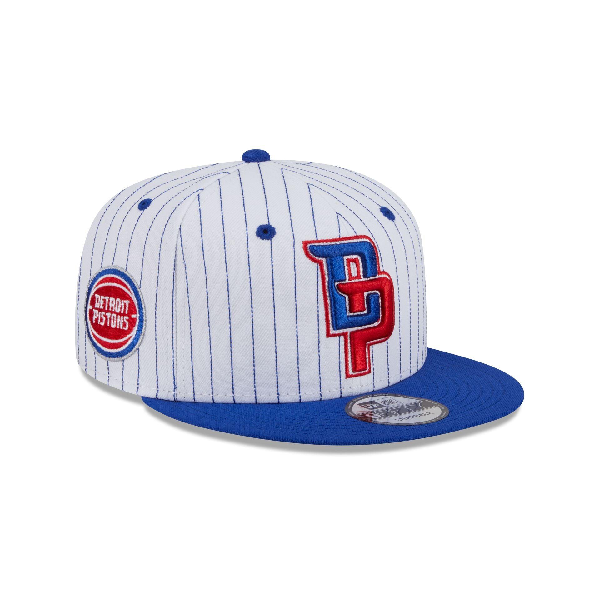 Detroit Pistons Deceptor Pinstripe 9FIFTY Snapback Hat Male Product Image