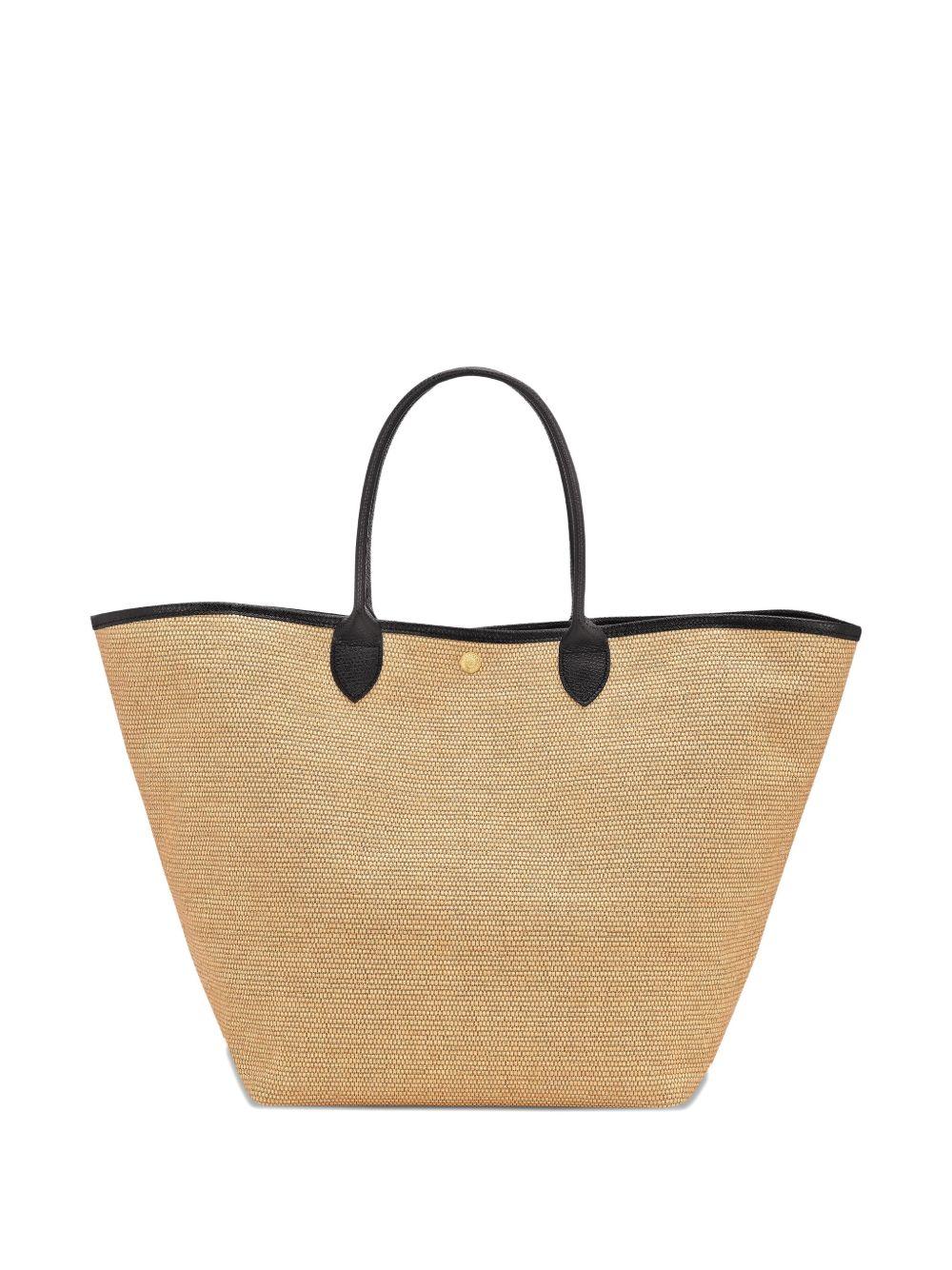 Le Pilage woven straw tote bag Product Image
