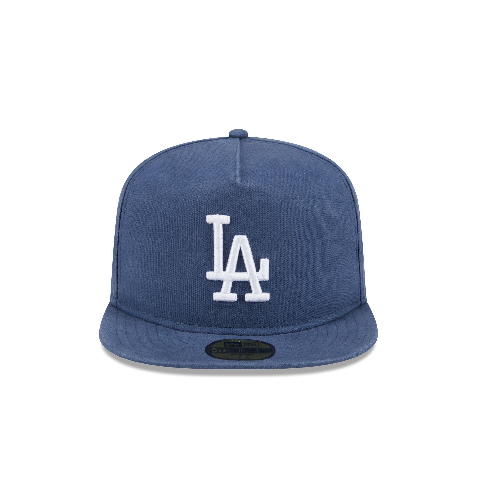 Los Angeles Dodgers Championship Side Flag 59FIFTY A-Frame Fitted Hat Male Product Image