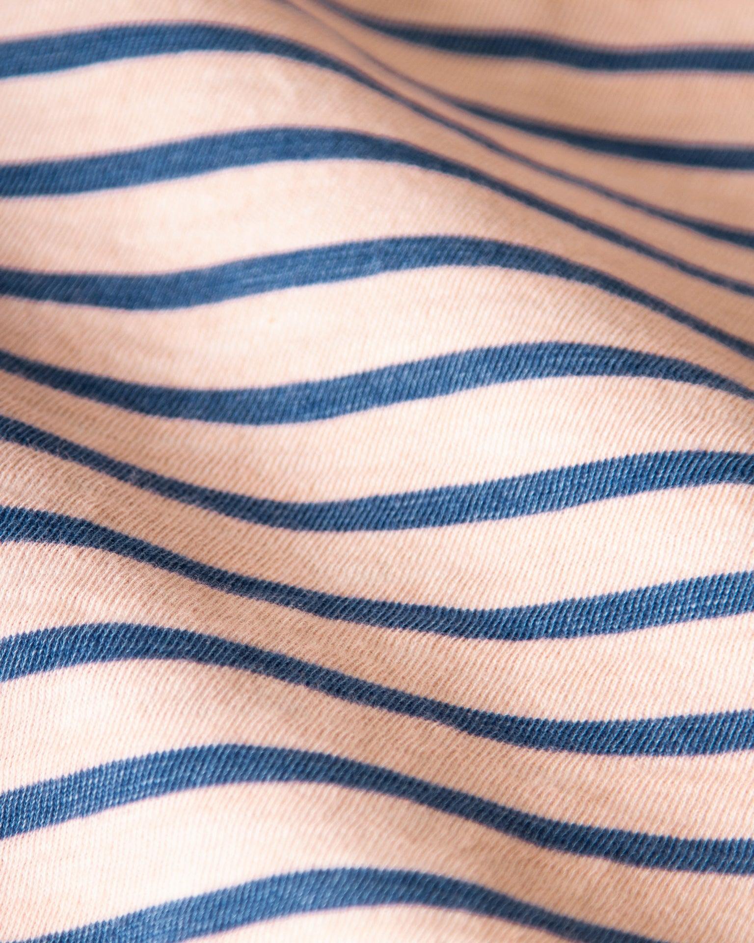 Indigo Overdyed Polo in Faded Red Product Image