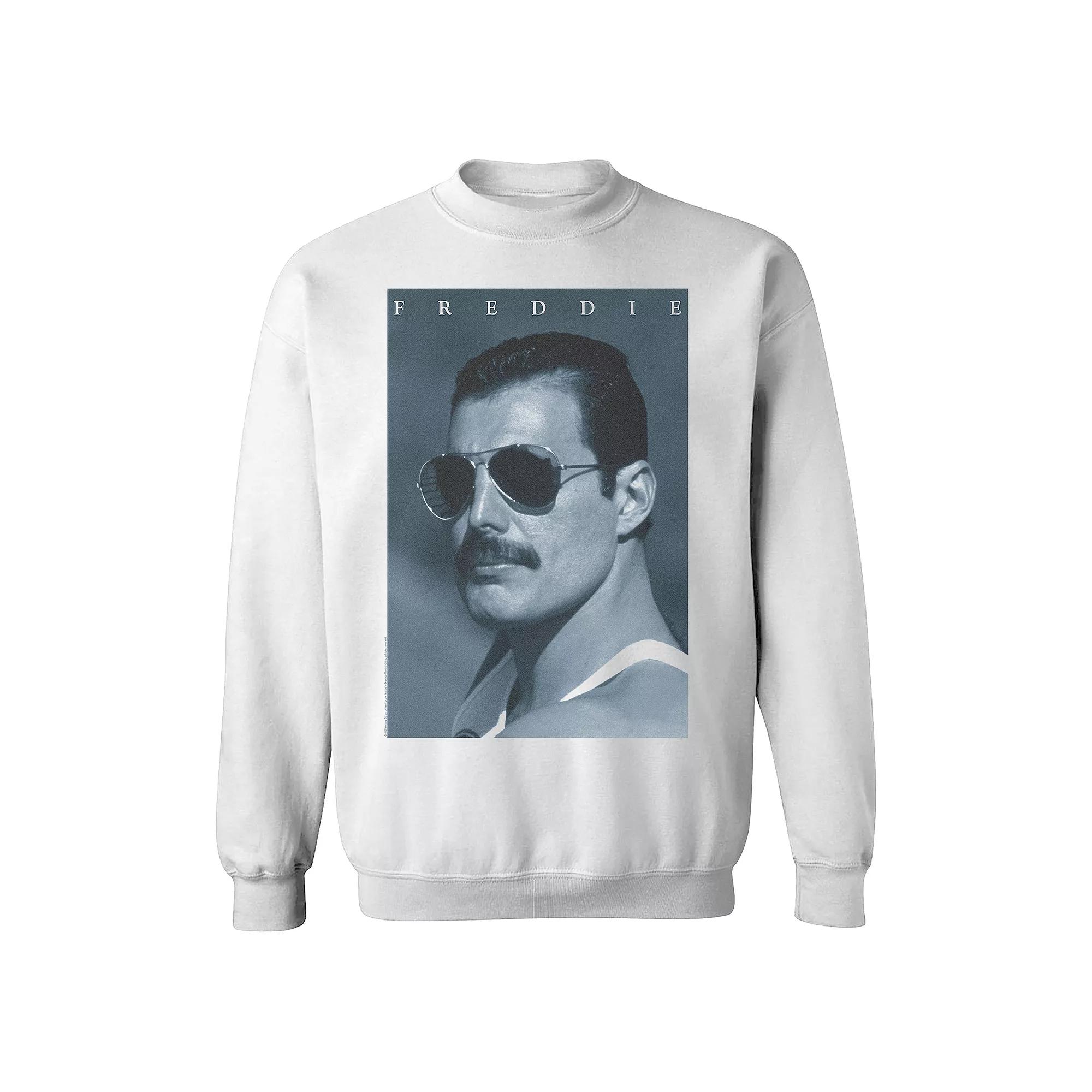 Men's Freddie Mercury Blue Sweatshirt, Adult Unisex,  Product Image