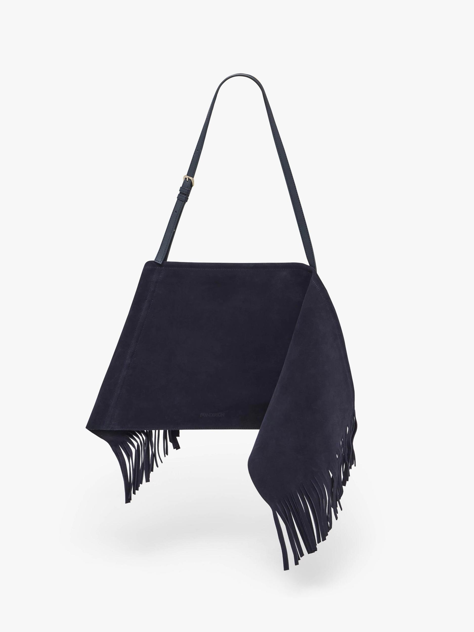 MEDIUM SCARF BAG - SUEDE SHOULDER BAG Product Image