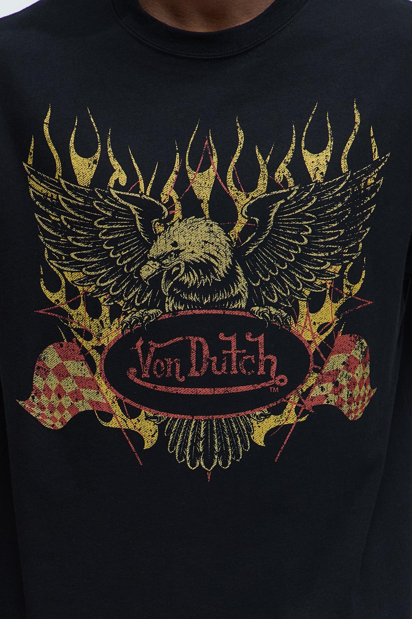 Von Dutch Eagle Short Sleeve Tee - Black Product Image