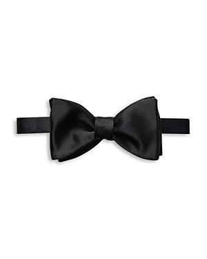 Mens Solid Silk Self-Tied Bow Tie Product Image