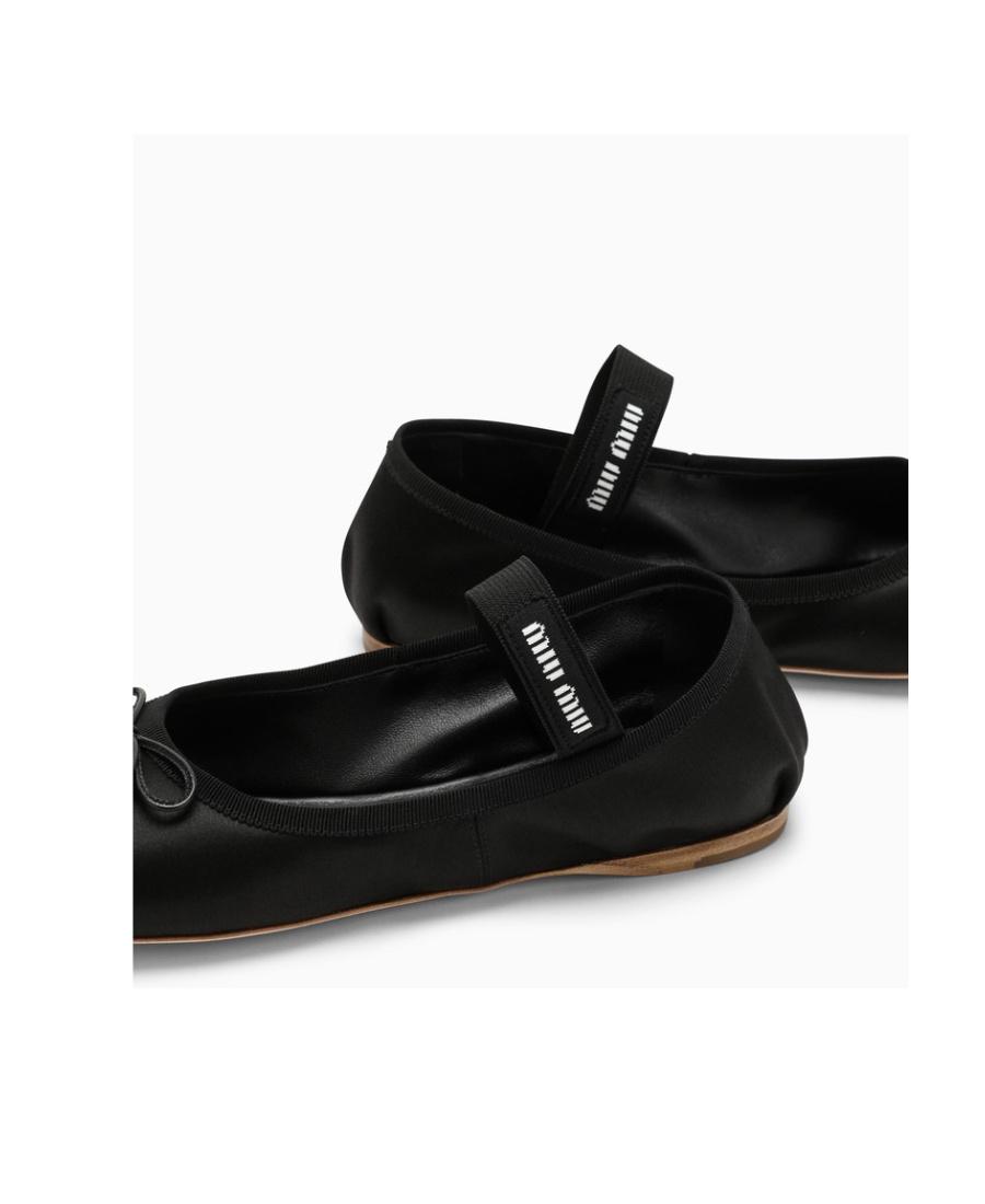 logo-strap ballerina shoes Product Image