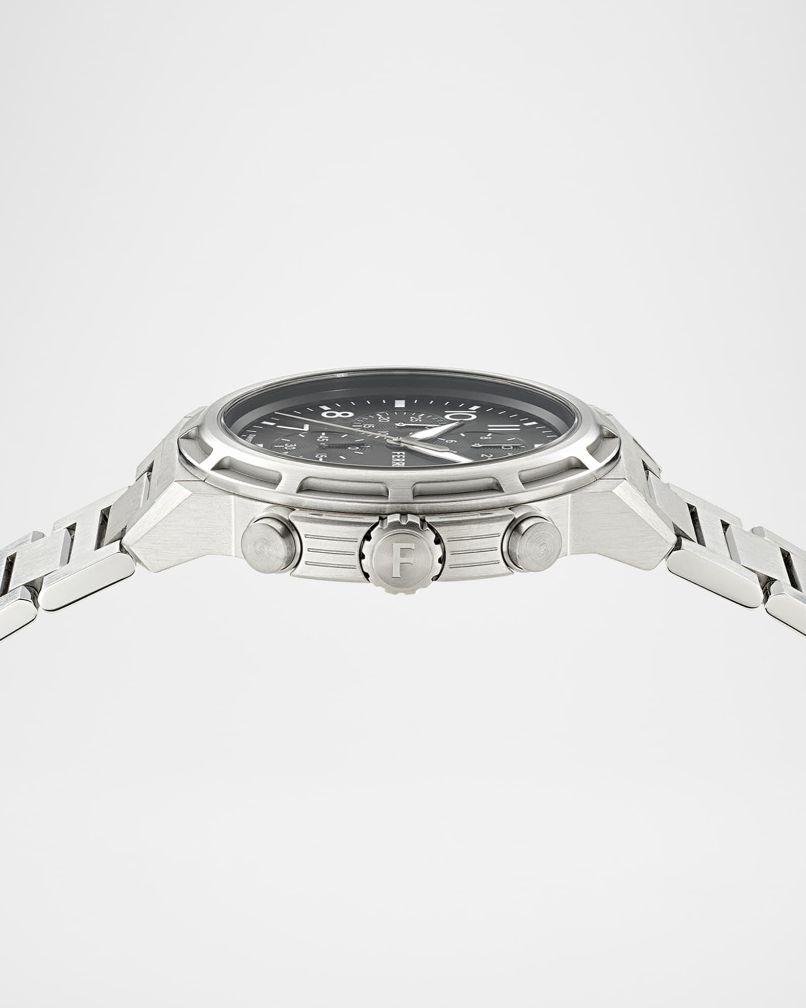 Double Gancini 25MM IP Yellow Gold Bracelet Watch Product Image