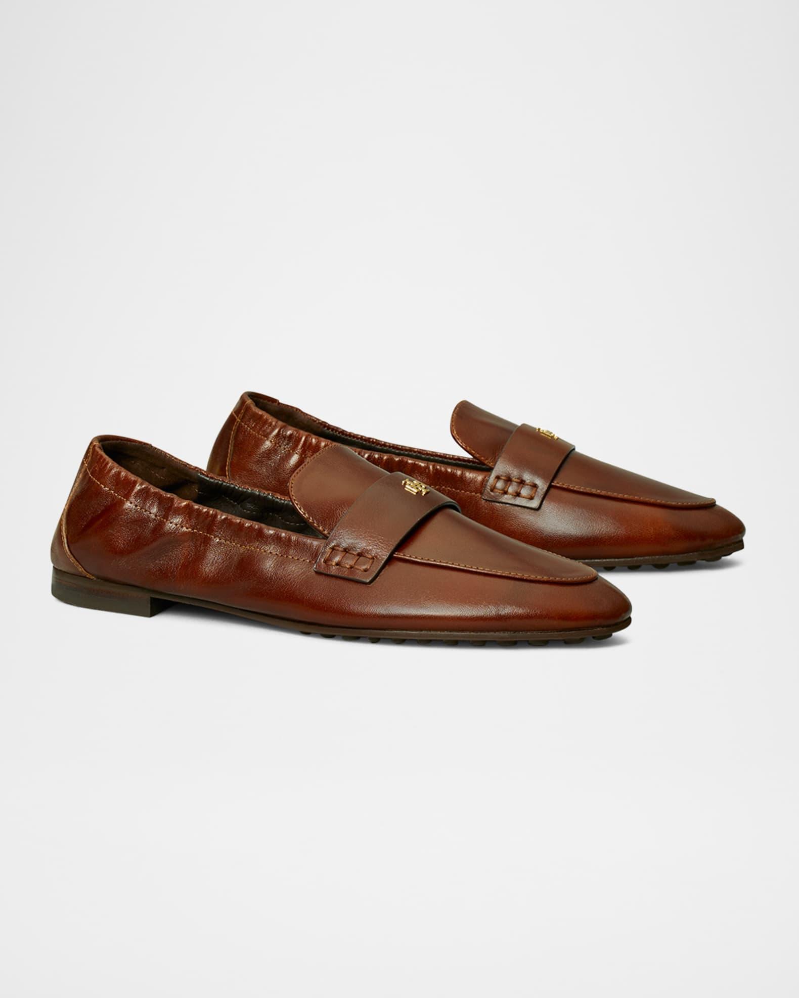 Leather Slip-On Loafers Product Image