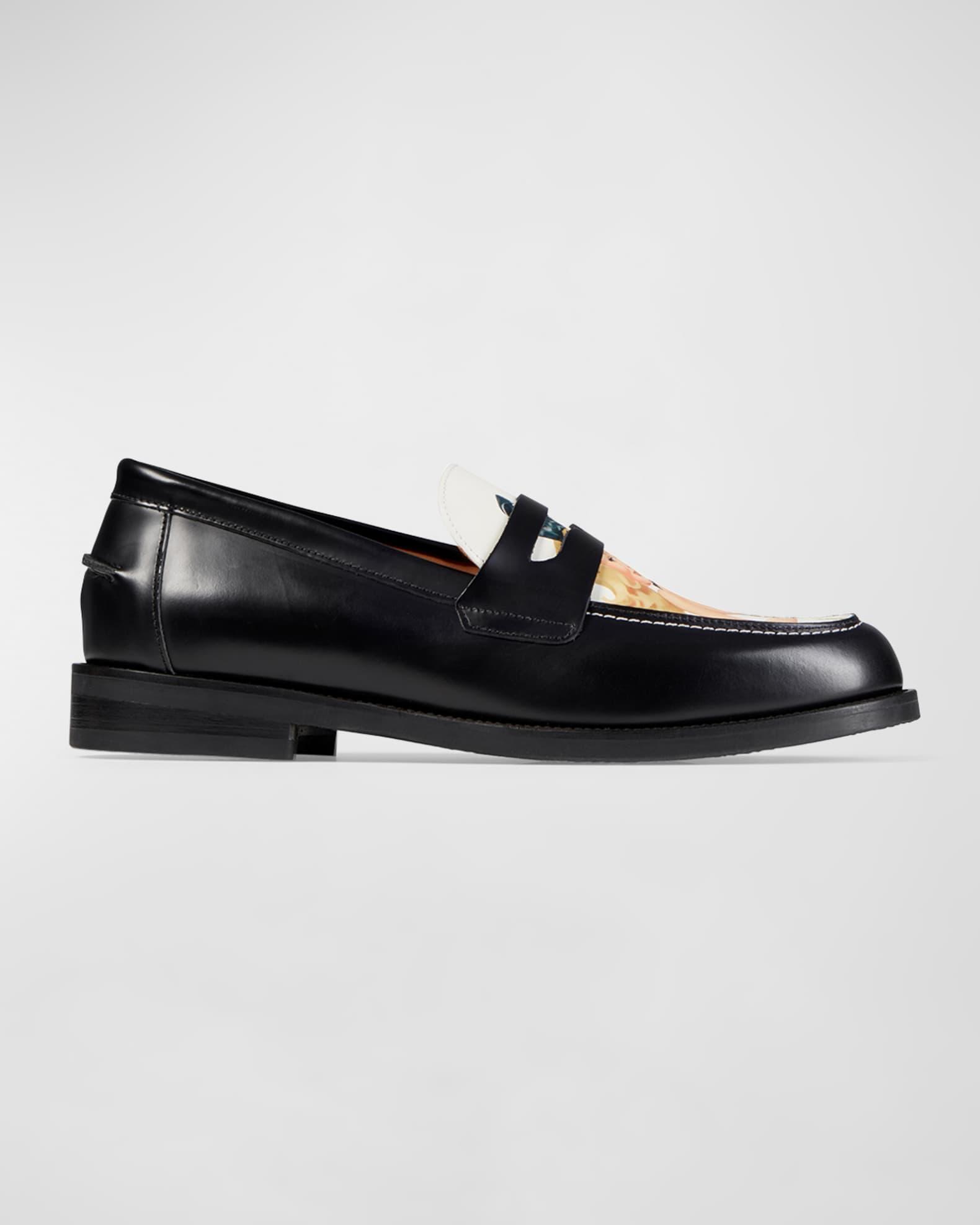 x Playboy Men's Wilde Sketch Penny Loafers Product Image