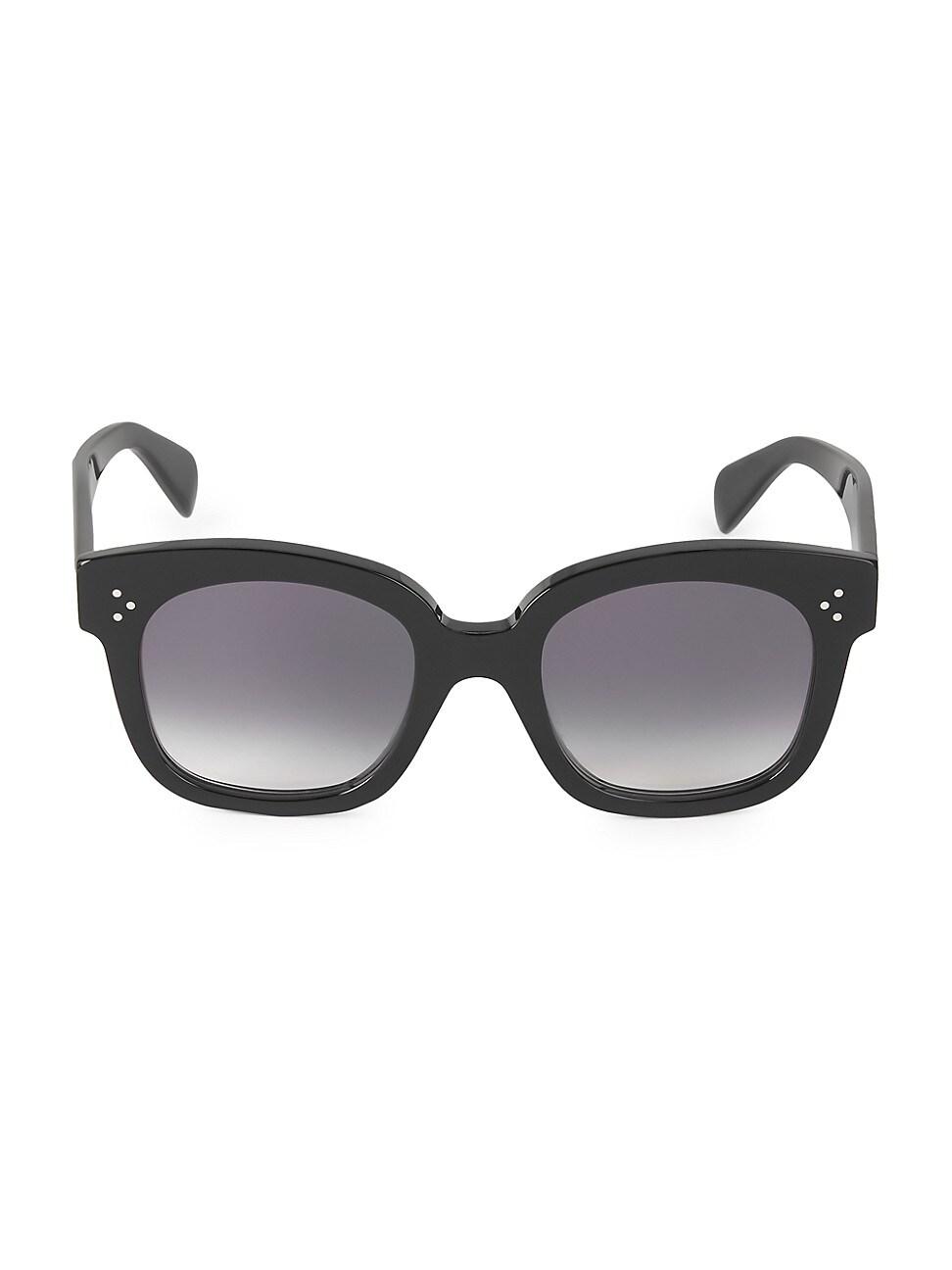 Womens 54MM Square Cat-Eye Sunglasses Product Image