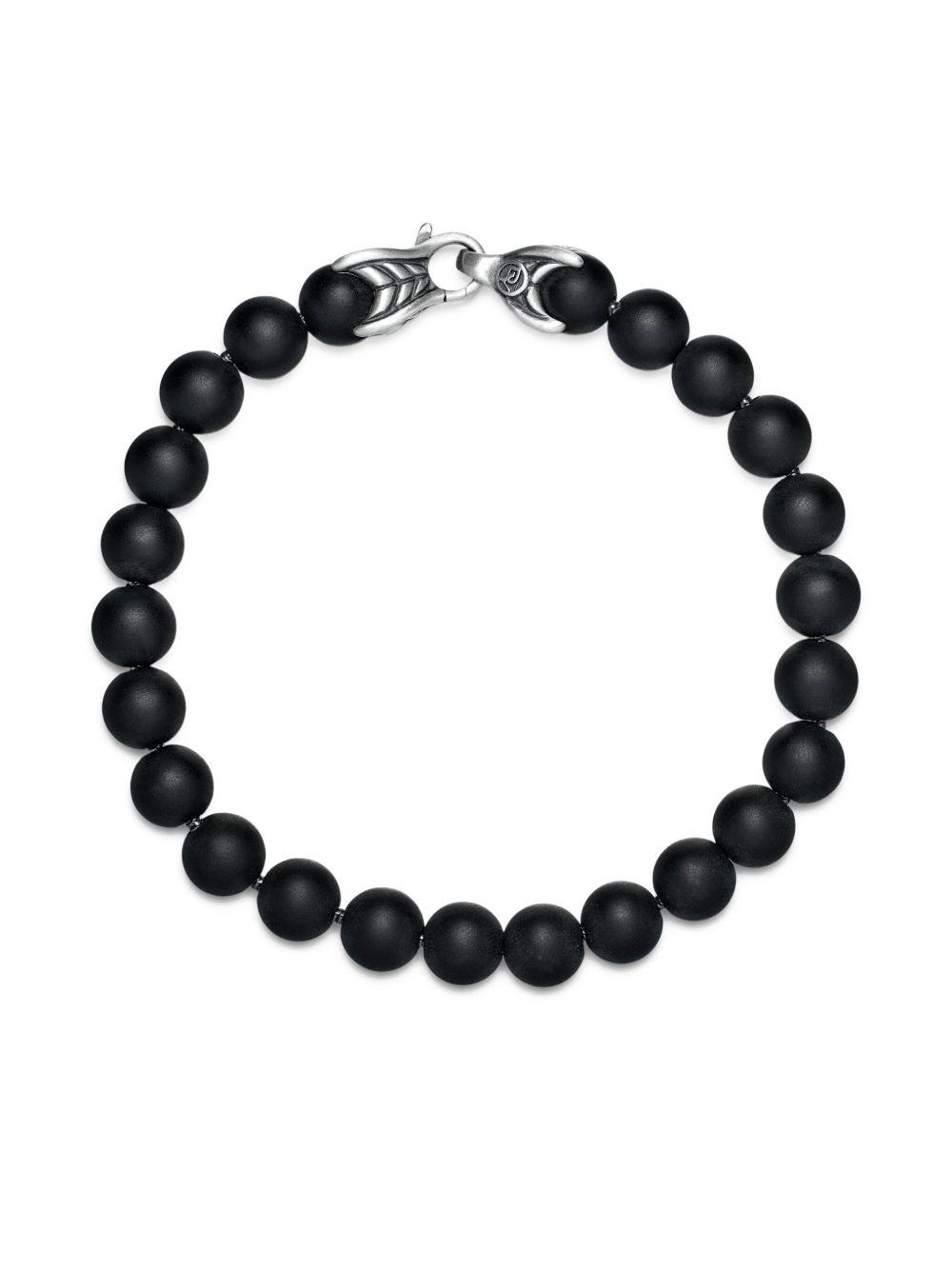 sterling silver Spiritual Beads bracelet (8mm) Product Image