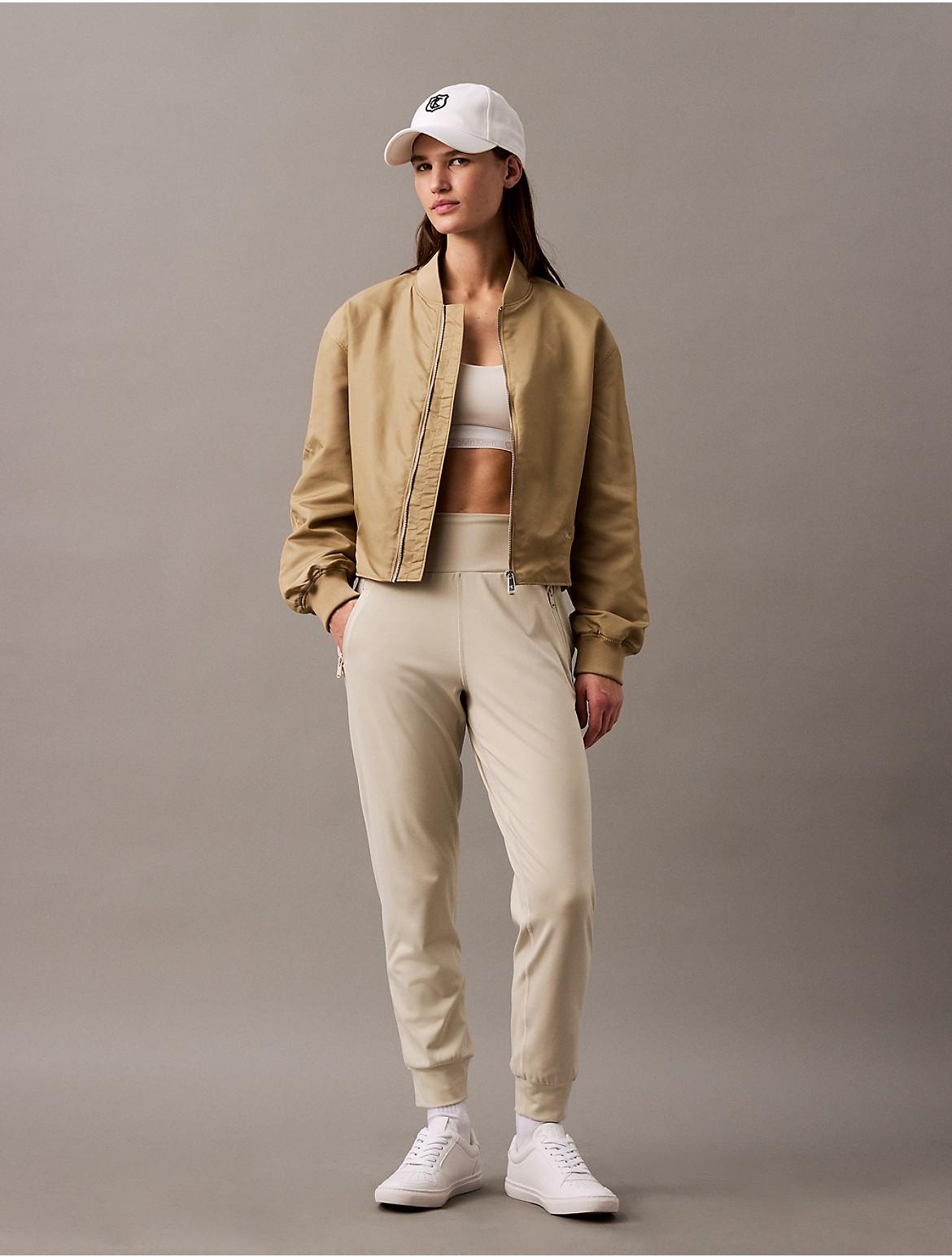 Calvin Klein Womens Soft Stretch Sport Jogger - Grey Product Image