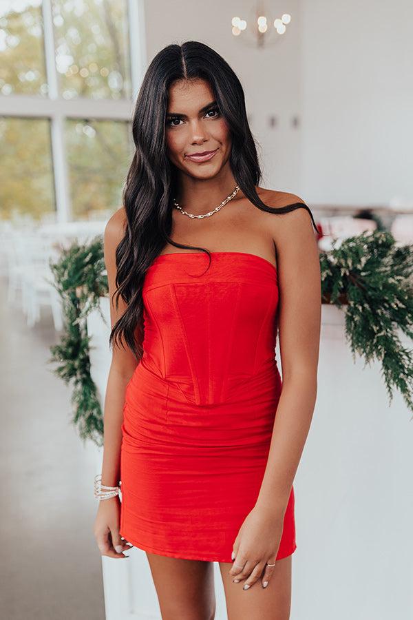 Speakeasy Attitude Linen-Blend Mini Dress Product Image