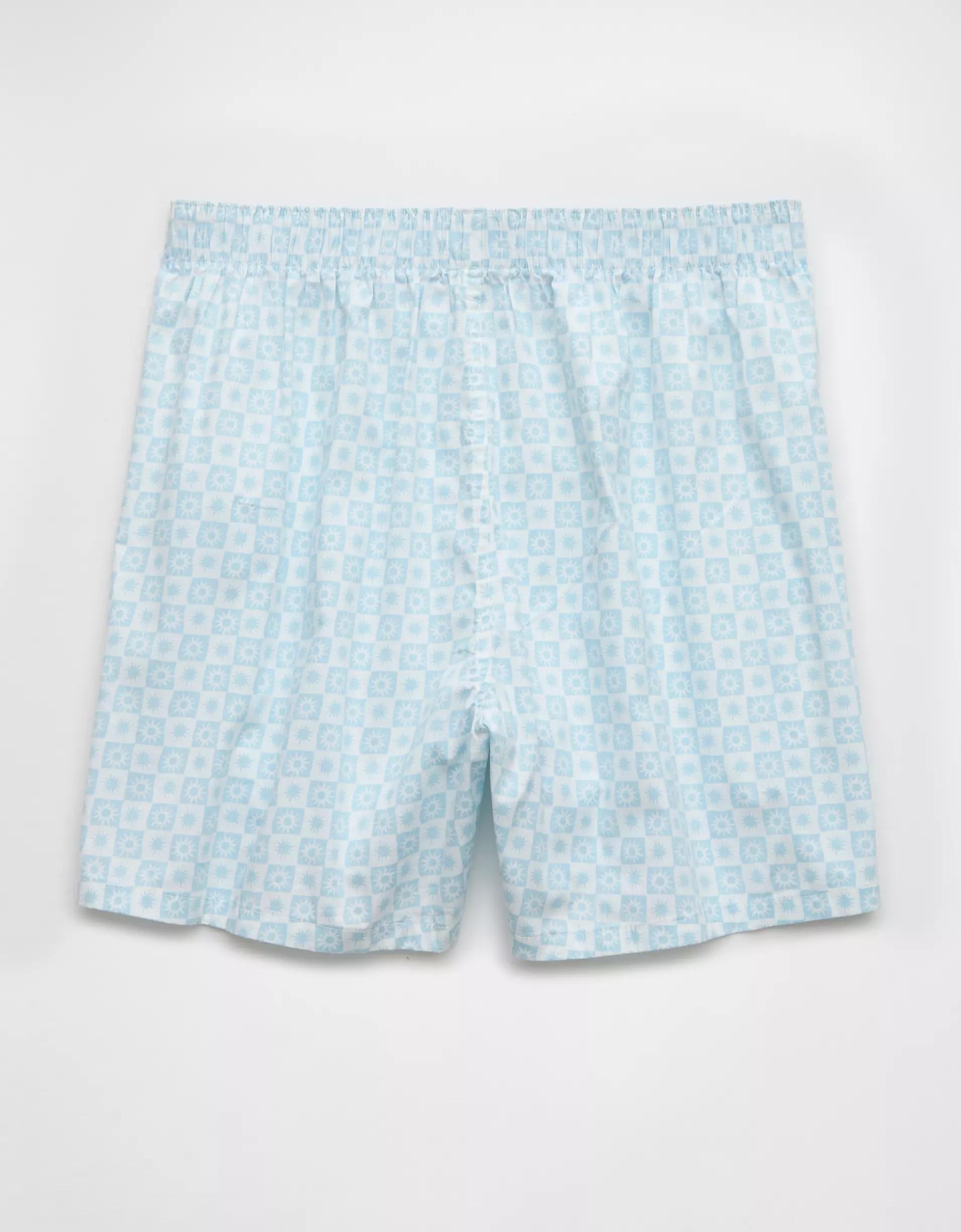 AEO Men's Checkerboard Suns Stretch Boxer Short Product Image
