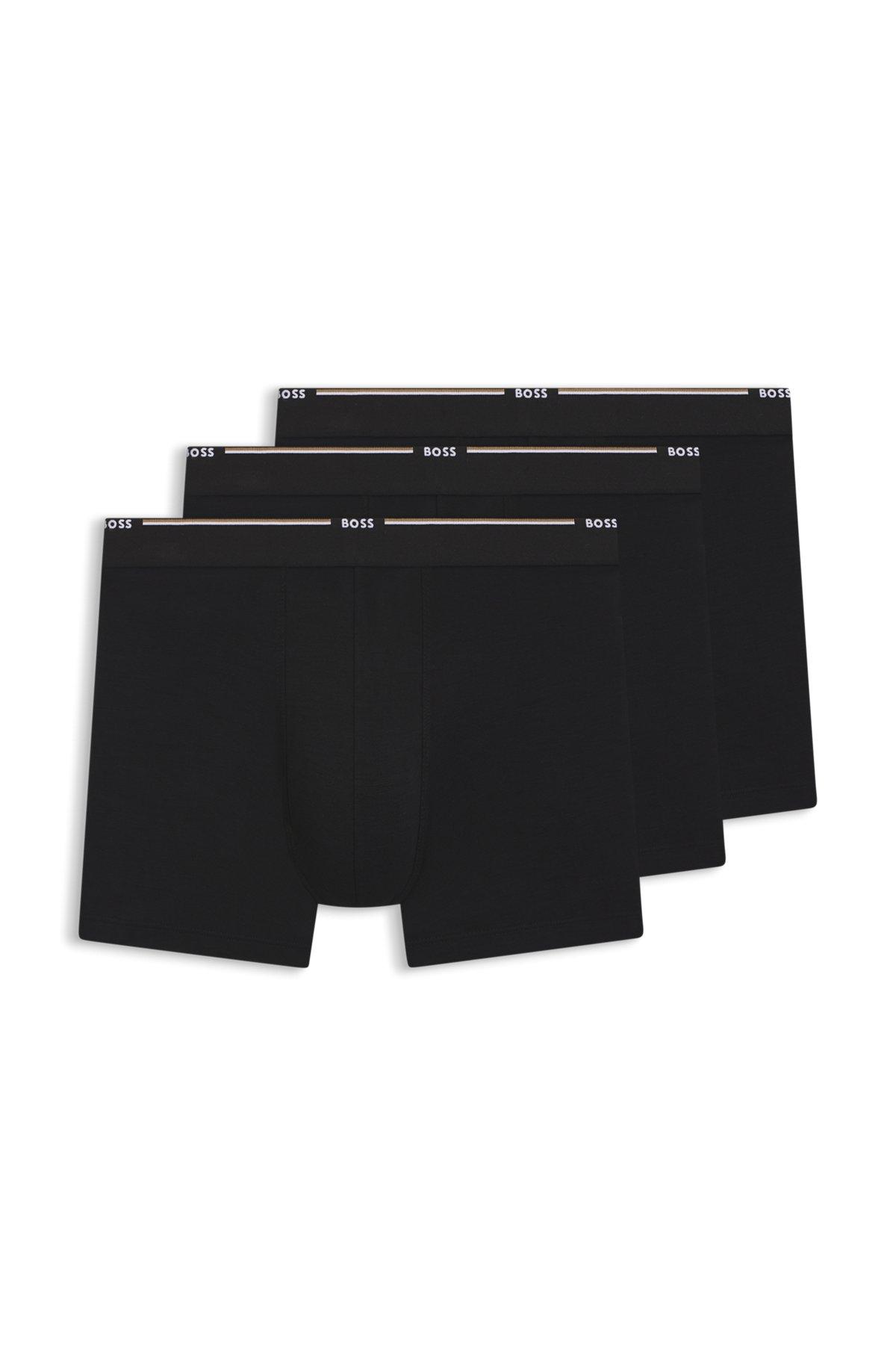 Three-pack of boxer briefs in a bamboo blend Product Image